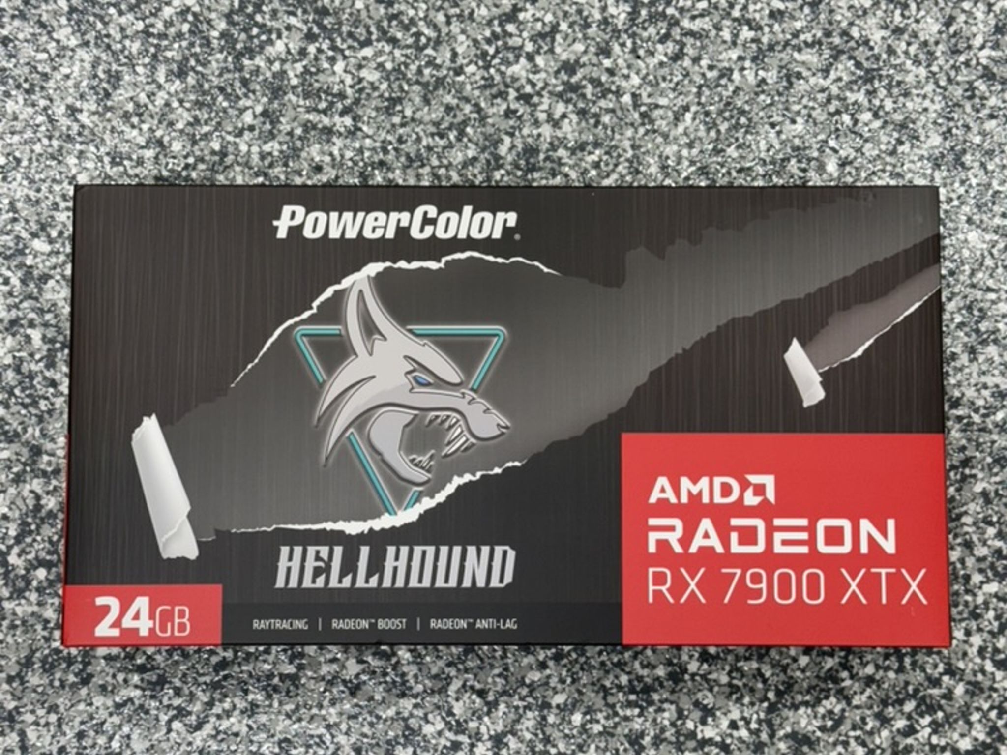 PowerColor Hellhound AMD Radeon RX 7900 XTX OC 24GB GDDR6 Graphics Card