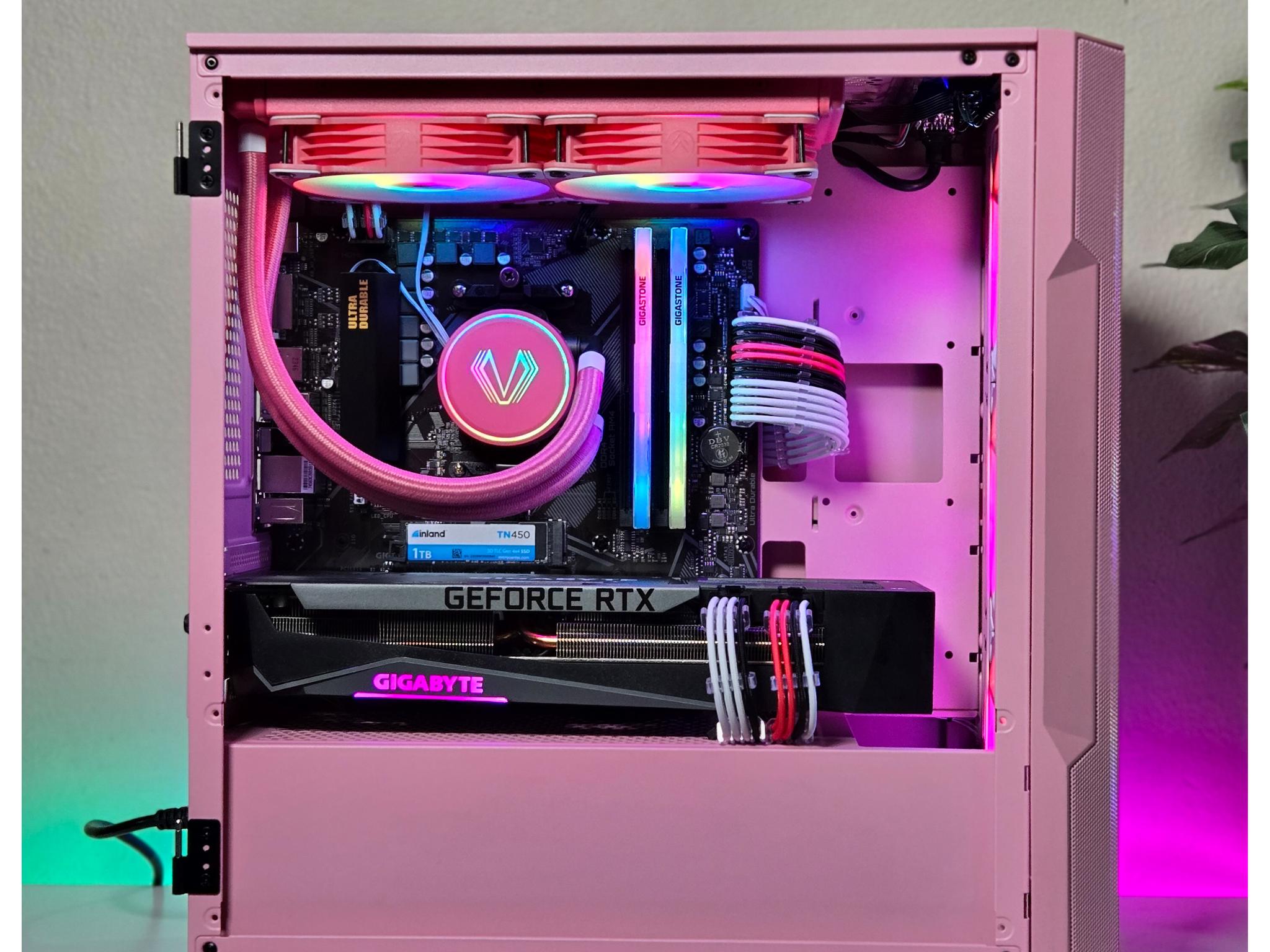 RTX 3070 Ti | Ryzen 7 3700x | Wi-Fi | Pink Gaming PC