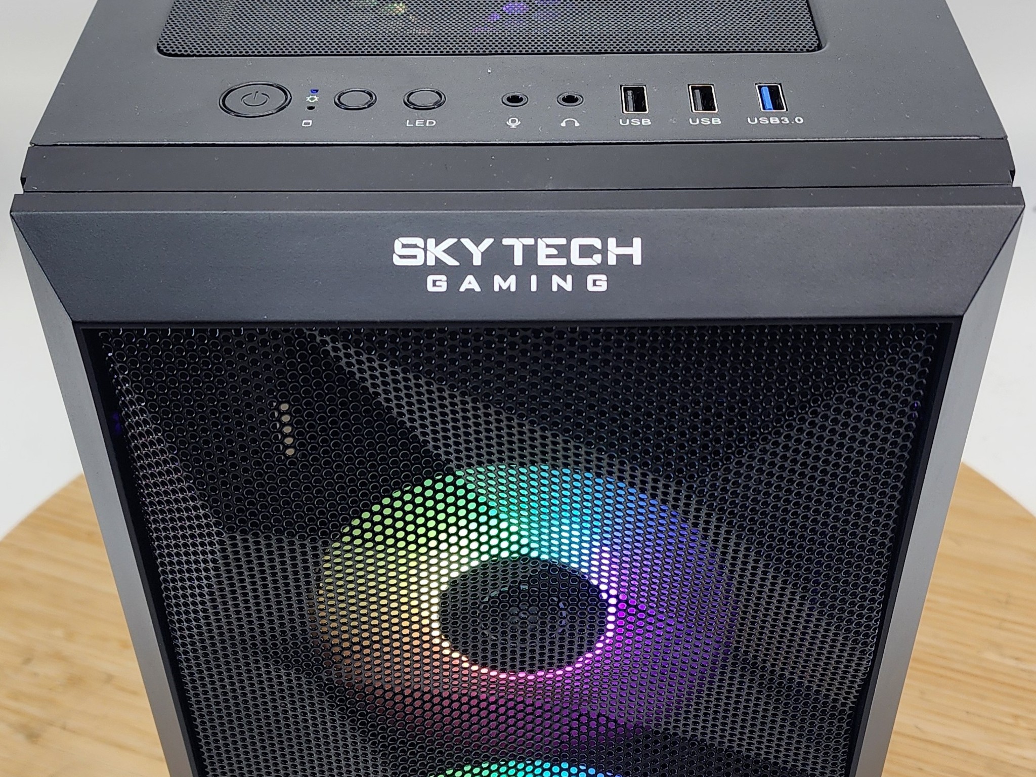 Gaming PC Ryzen 2300X 16GB RAM 256GB SSD 1TB HDD GT 1030 2GB Windows 11 Computer