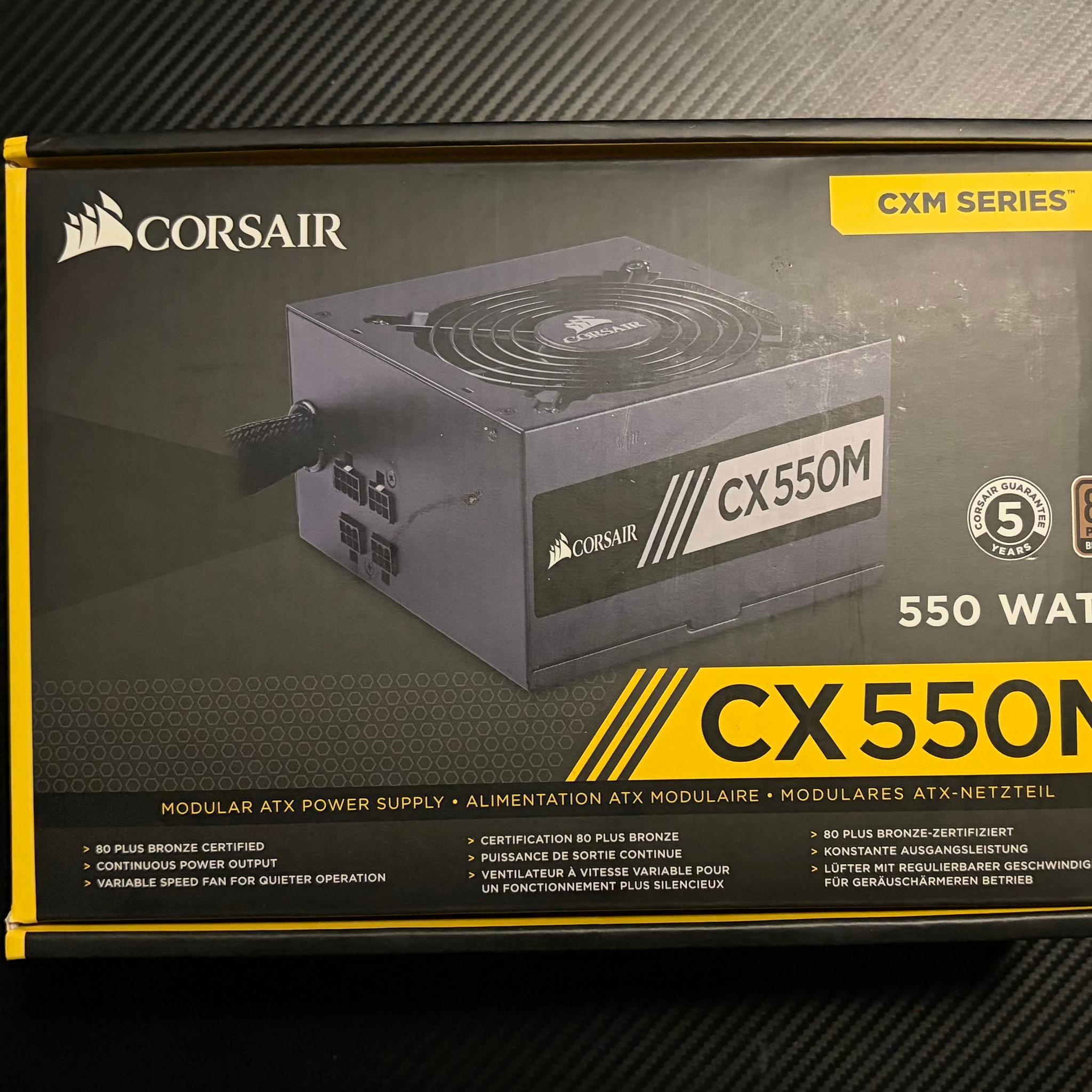 RX 580, R5 3600, 16gb DDR4, 550w PSU, A320, WiFi adapter, heat sink bundle.