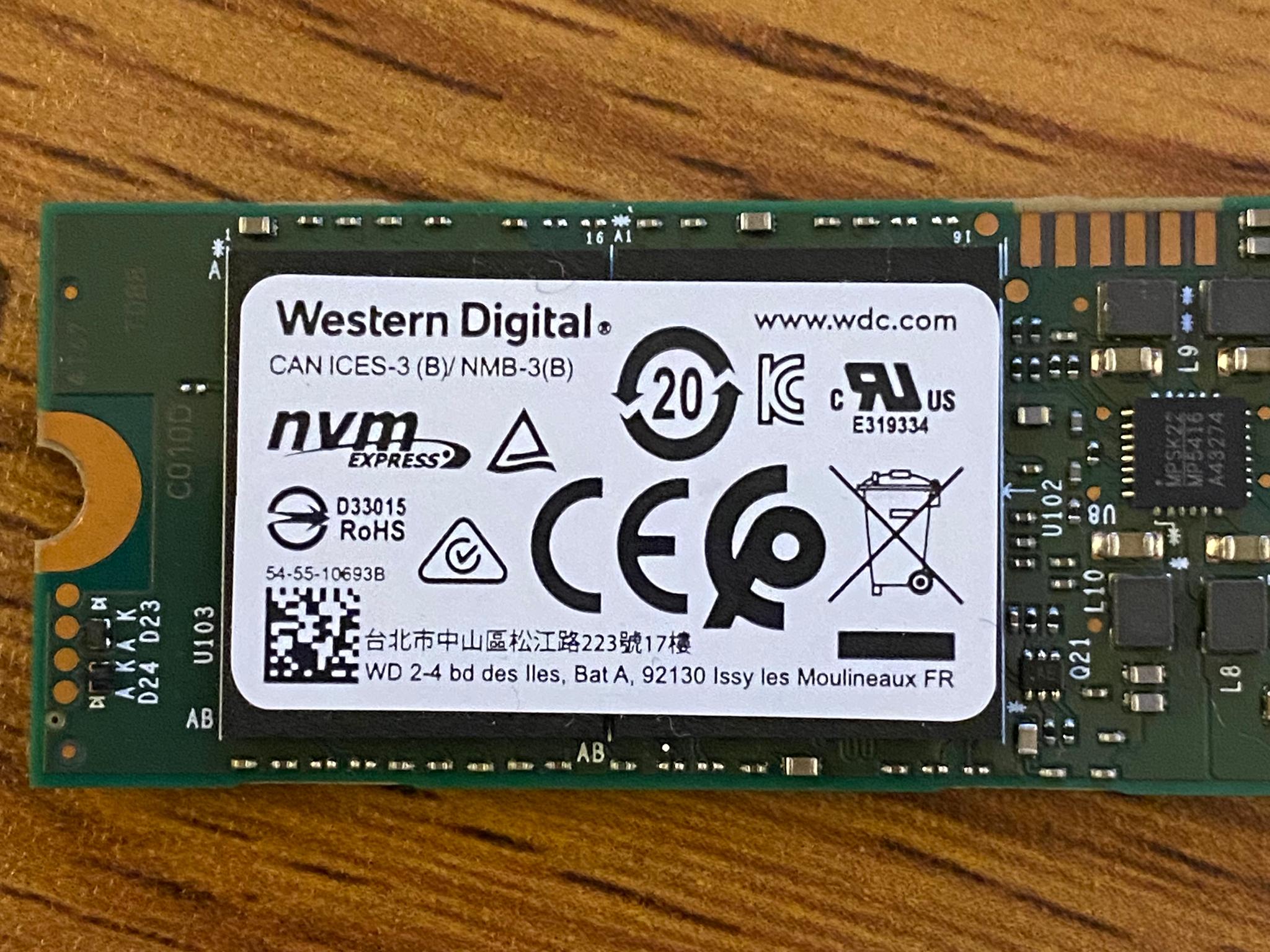 Bundle: Western Digital 3.84TB m.2 NVMe 22110 SSD + 10Gbps Docking Station w/Fan