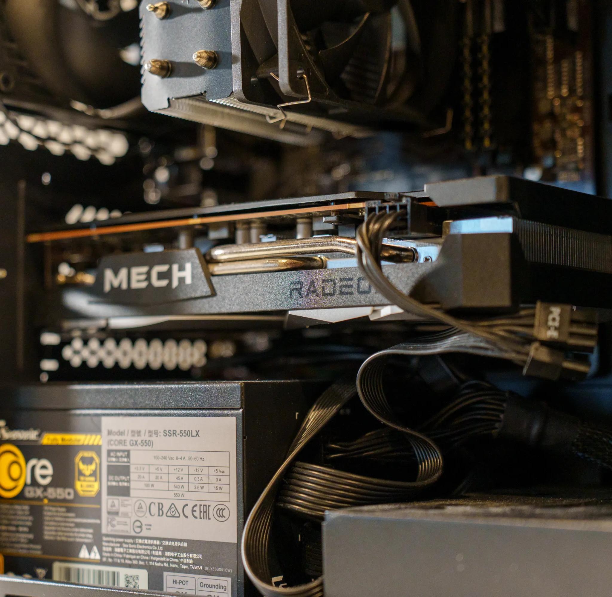 Budget Gaming Computer AMD 5600x - 16GB DDR4 - 500GB M.2 - 6600XT
