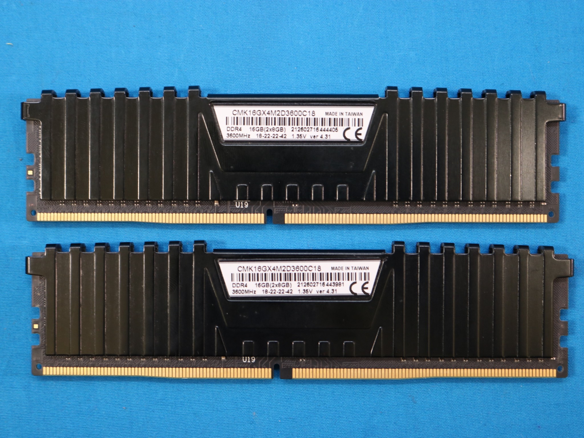 2x8GB DDR4 3600mhz Corsair RAM - CMK16GX4M2D3600C18 - 4119674086