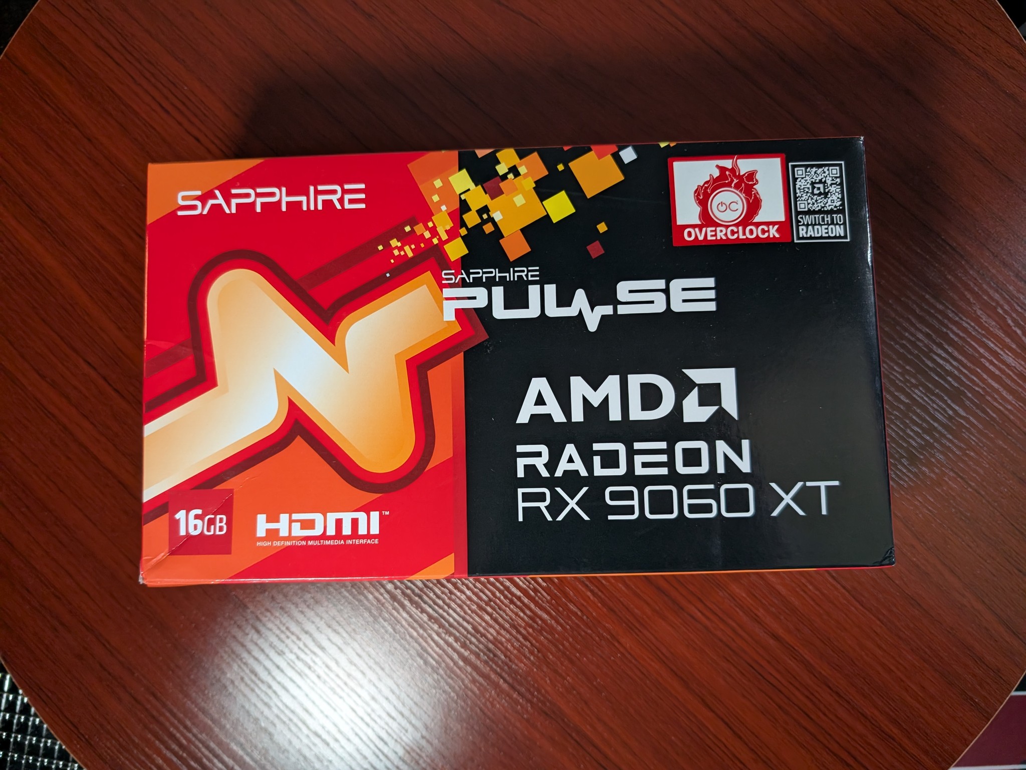 Sapphire PULSE Radeon RX 9060 XT 16GB