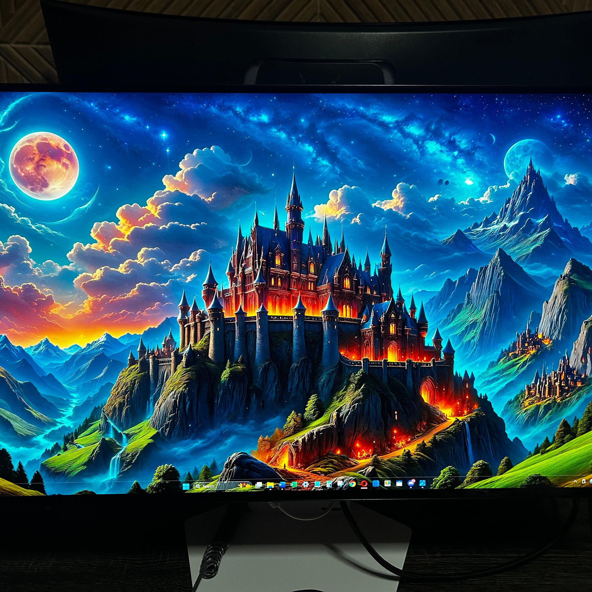 (ALL WHITE) LG UltraGear  32” OLED (480hz) 4K Black Friday Price (Screen Prot. film Only 27hrs Used)