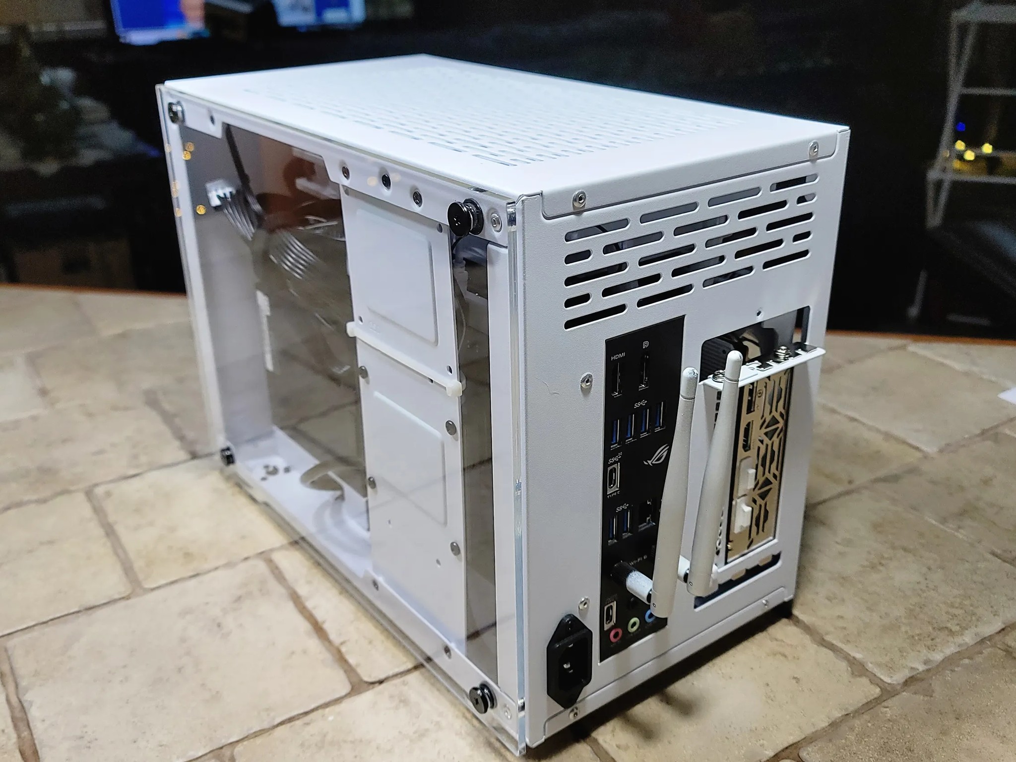 Blue Ice--i5 10600KF, RX 7600, Strix B460I, 64Gb RAM, 2TB SSDs, 240mm AIO, WiFi/BT