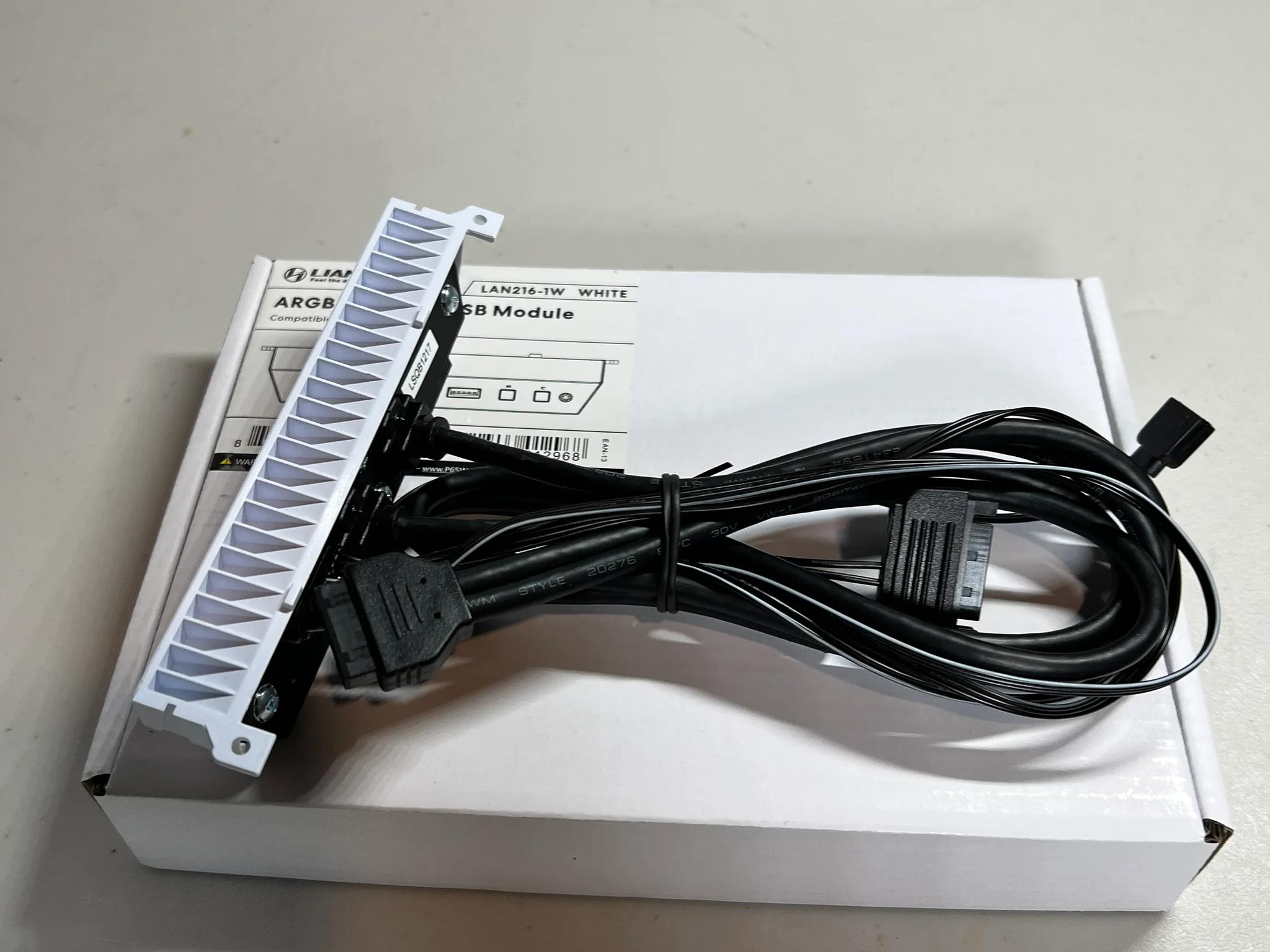 Lian Li LANCOOL 216 ARGB Control & USB Module (White)