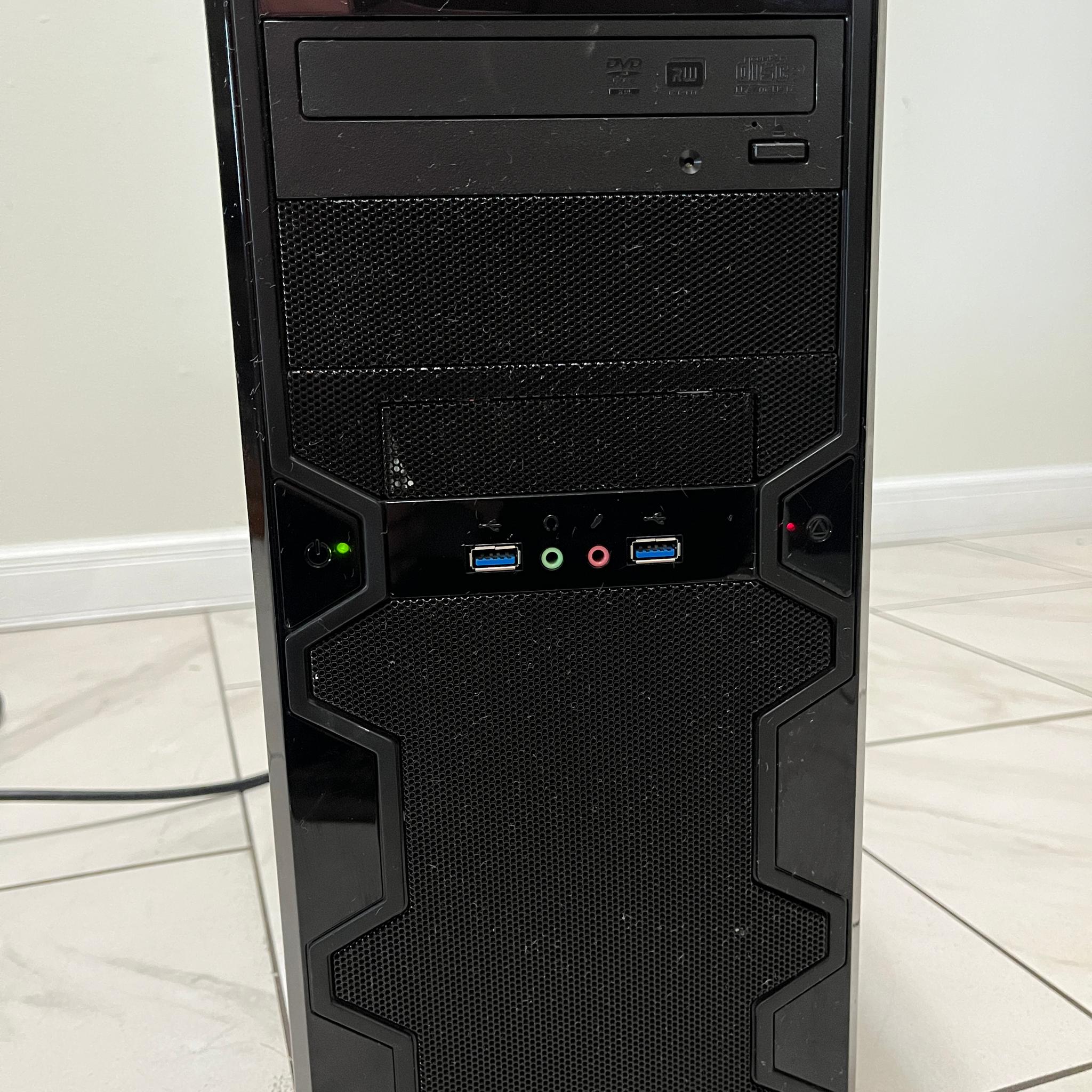 NVIDIA RTX 4060, Intel Core i7-9700, 16GB RAM, 500GB SSD - High FPS Gaming PC w/ Wi-Fi & BT