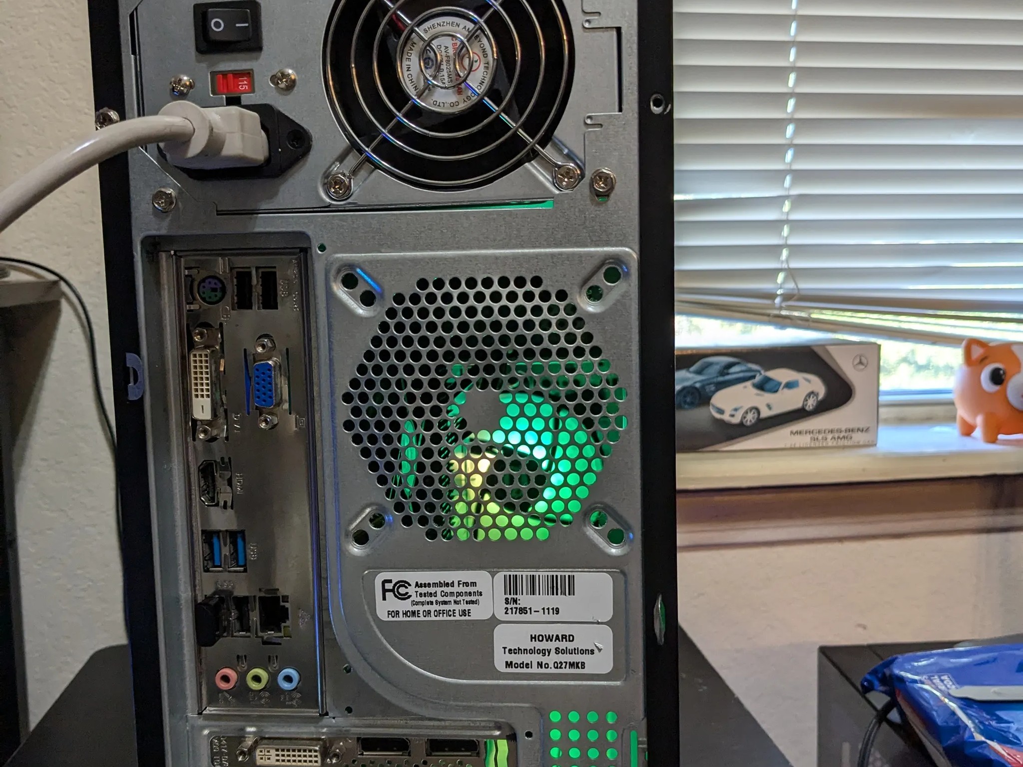 Incognito - i5-2400, 16GB RAM, Quadro K2200 (GTX 750 TI), 400GB SSD, Win10, RGB, Wifi