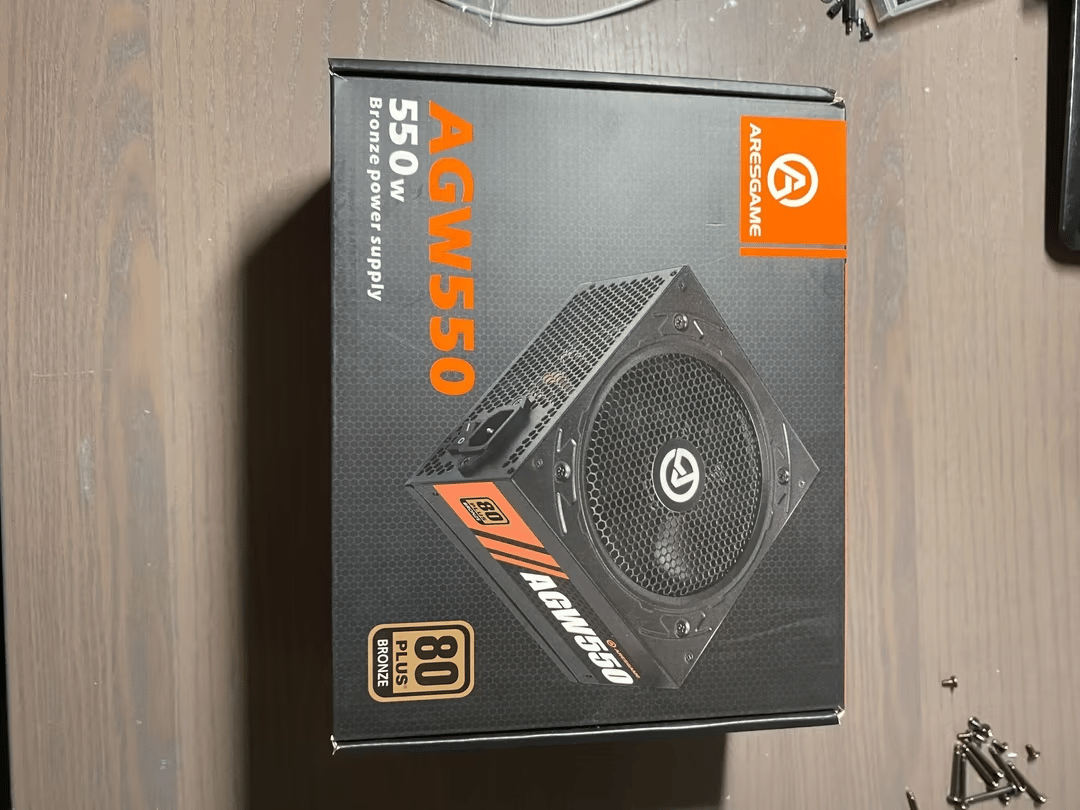 ARESGAME AGW550 80+ BRONZE POWER SUPPLY