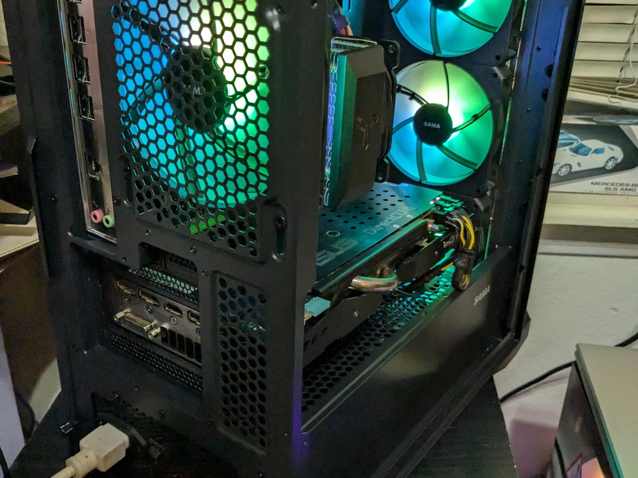 FREE SHIP ~ Intel 8 Core Xeon, 16GB RAM, GTX 980 4GB, 512GB SSD, Win10, Wifi, RGB Infinity Fans