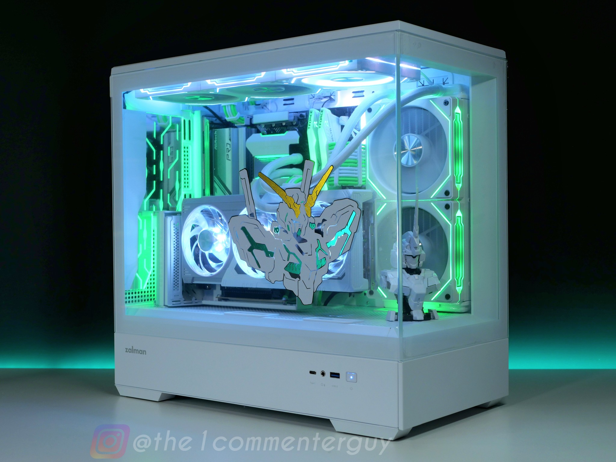 RX-0 🦄| RX 9060 XT 16gb, Ryzen 5 7600 Gundam themed gaming pc