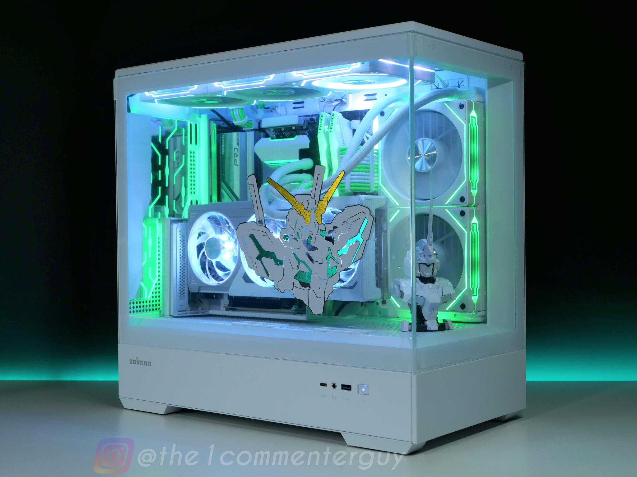 RX-0 🦄| RX 9060 XT 16gb, Ryzen 5 7600 Gundam themed gaming pc