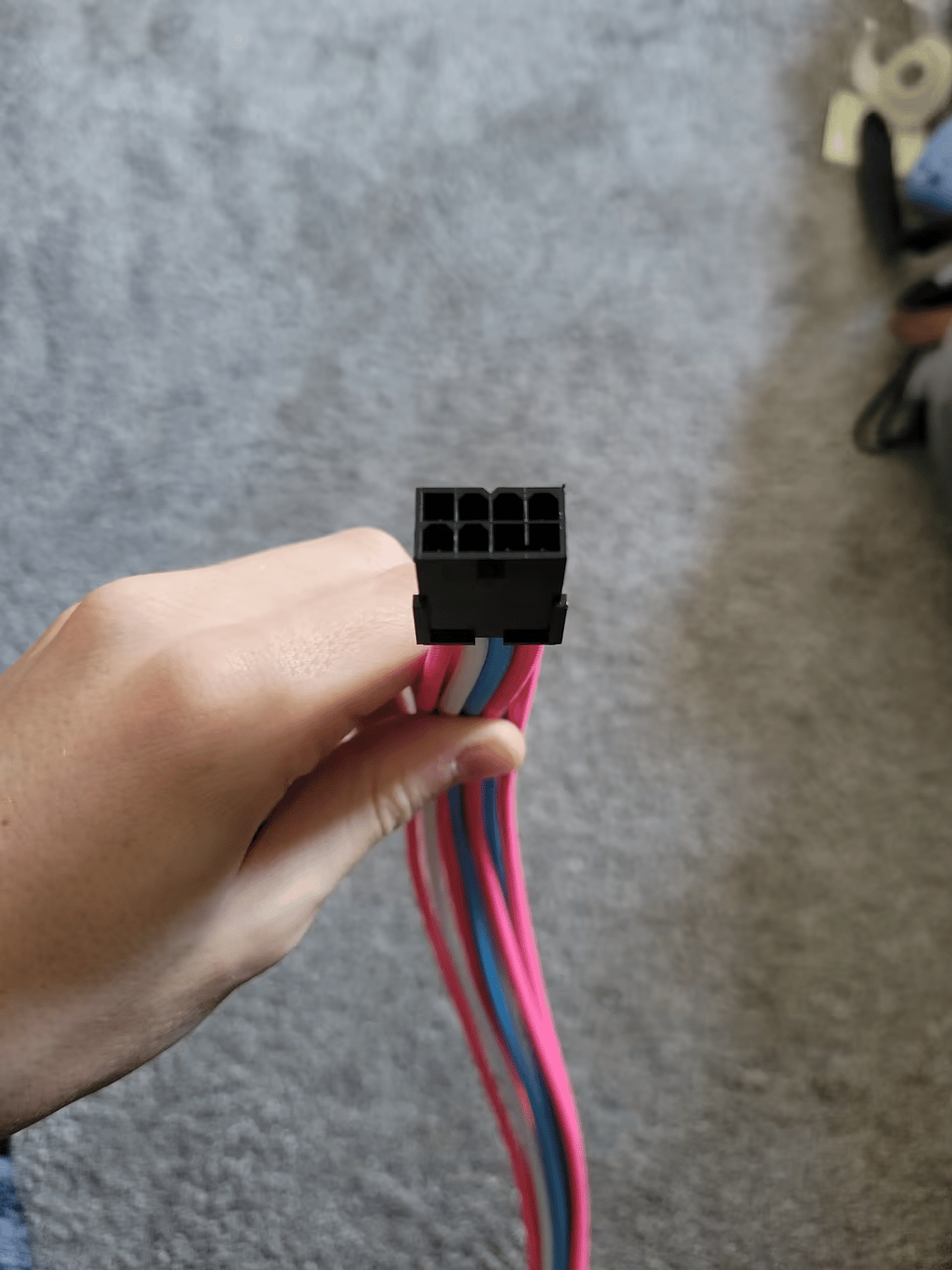Sleeved 8 pin gpu cable