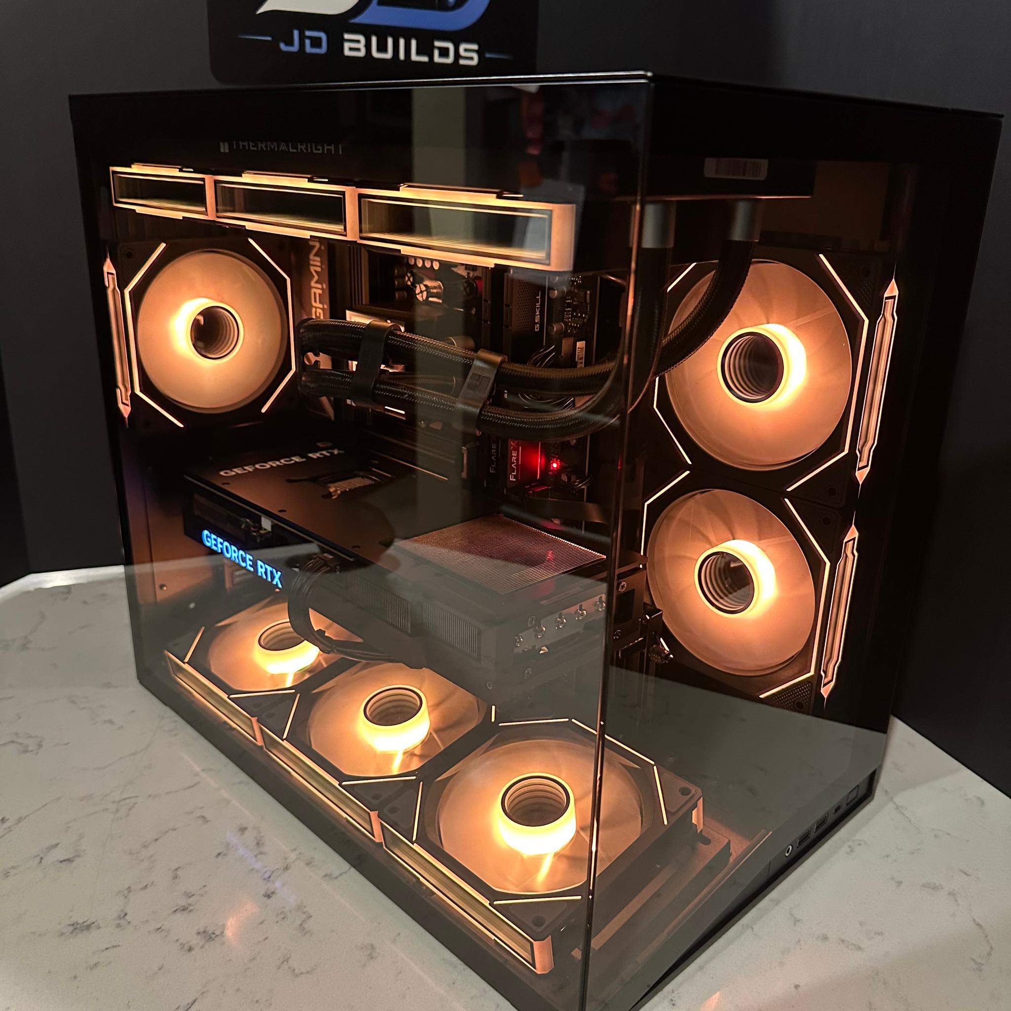 Ryzen 7 9700X / RTX 5070 Ti 16GB - O11 Dynamic Mini V2 Mid-Tower Black, 1TB M.2, 512GB M.2, 4TB SATA
