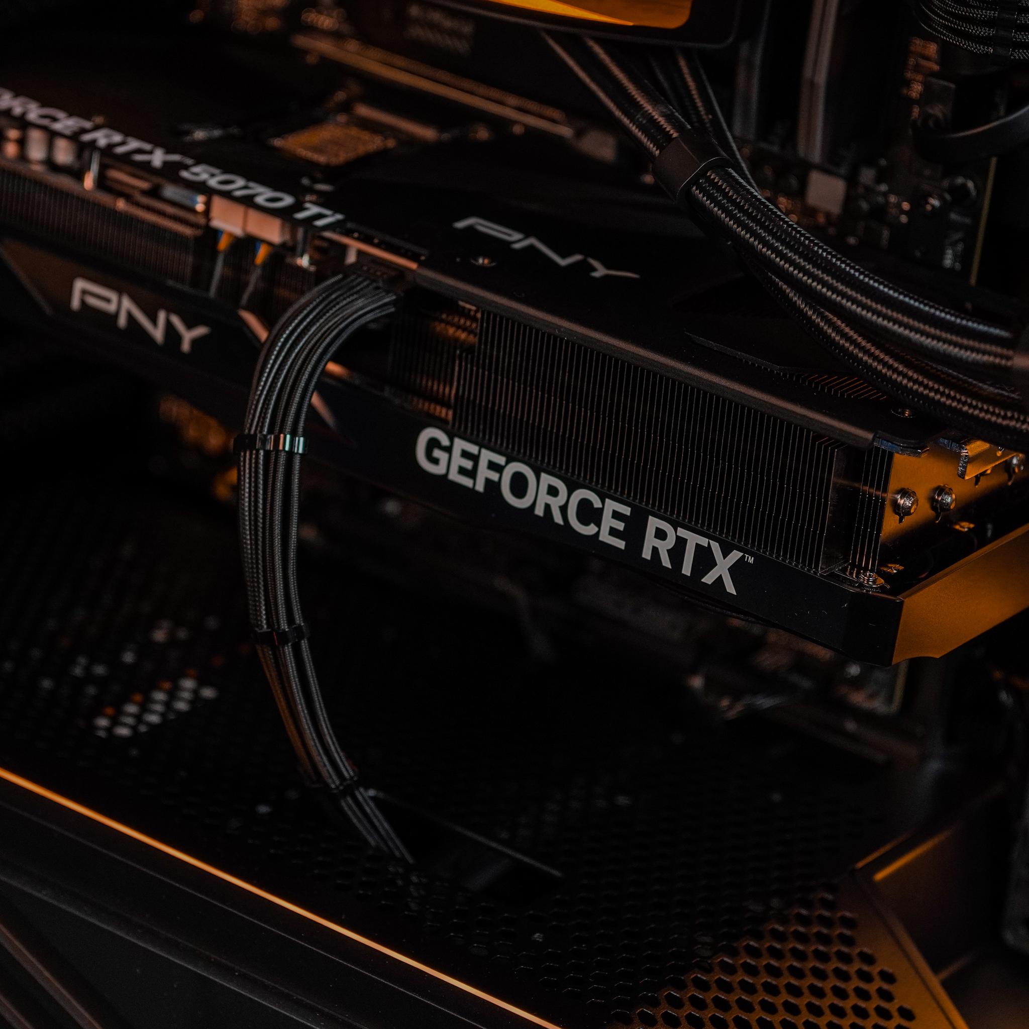 Turismo | RTX 5070 Ti + 7800X3D | 32GB DDR5 | 1TB Gen 4 NVMe | Lian Li V100R Custom Gaming PC