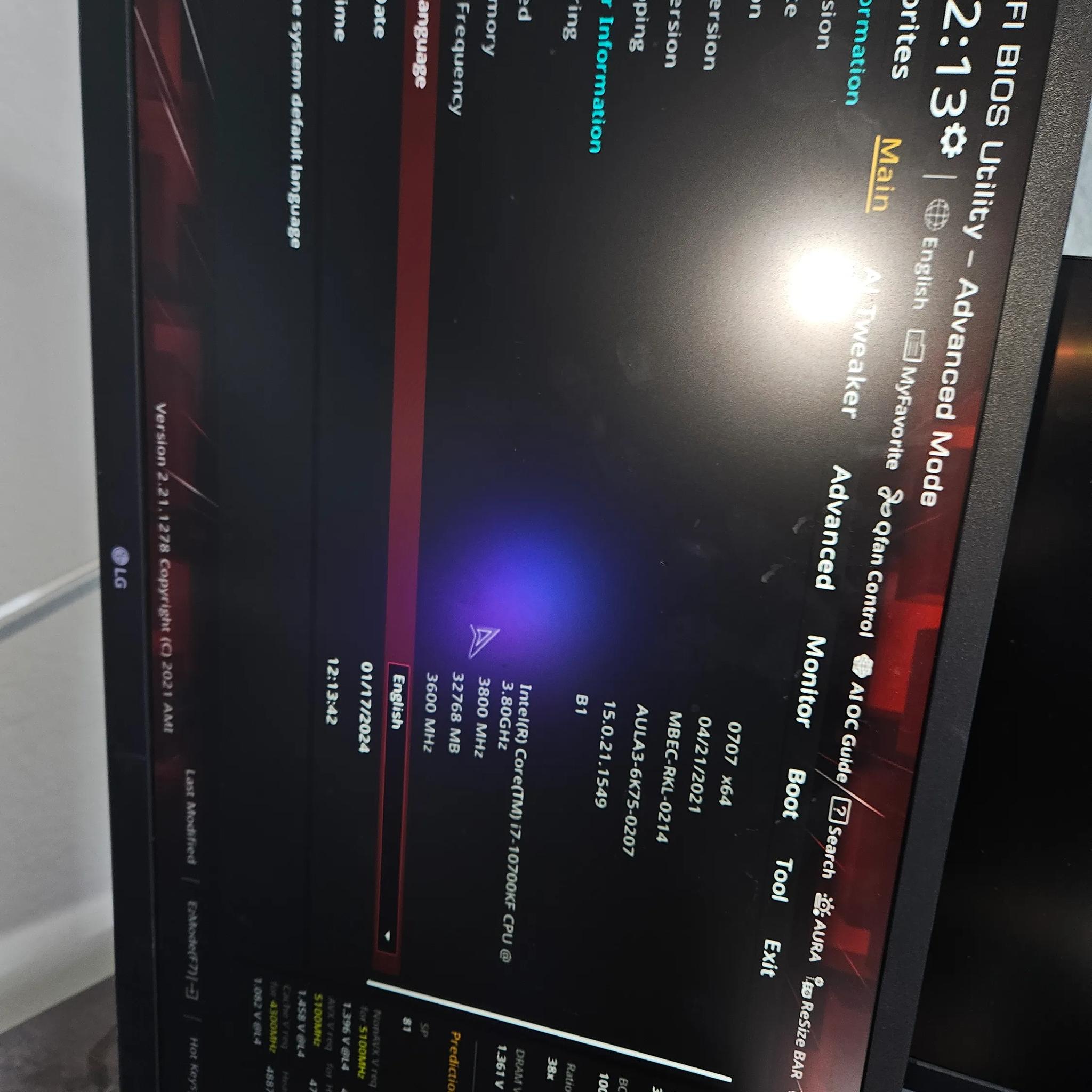 ROG z590-E + 10700kf + T-Force 3600mhz 2x16gb ram combo!