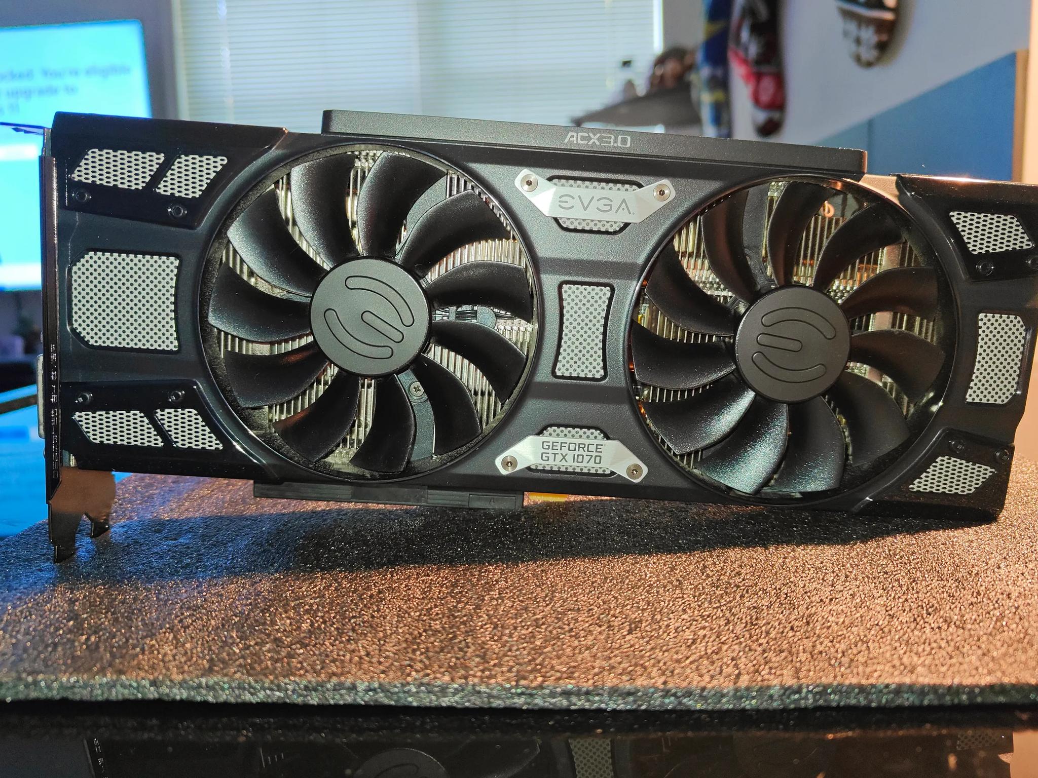 EVGA SC GAMING ACX 3.0 Black Edition GeForce GTX 1070 8 GB Video Card