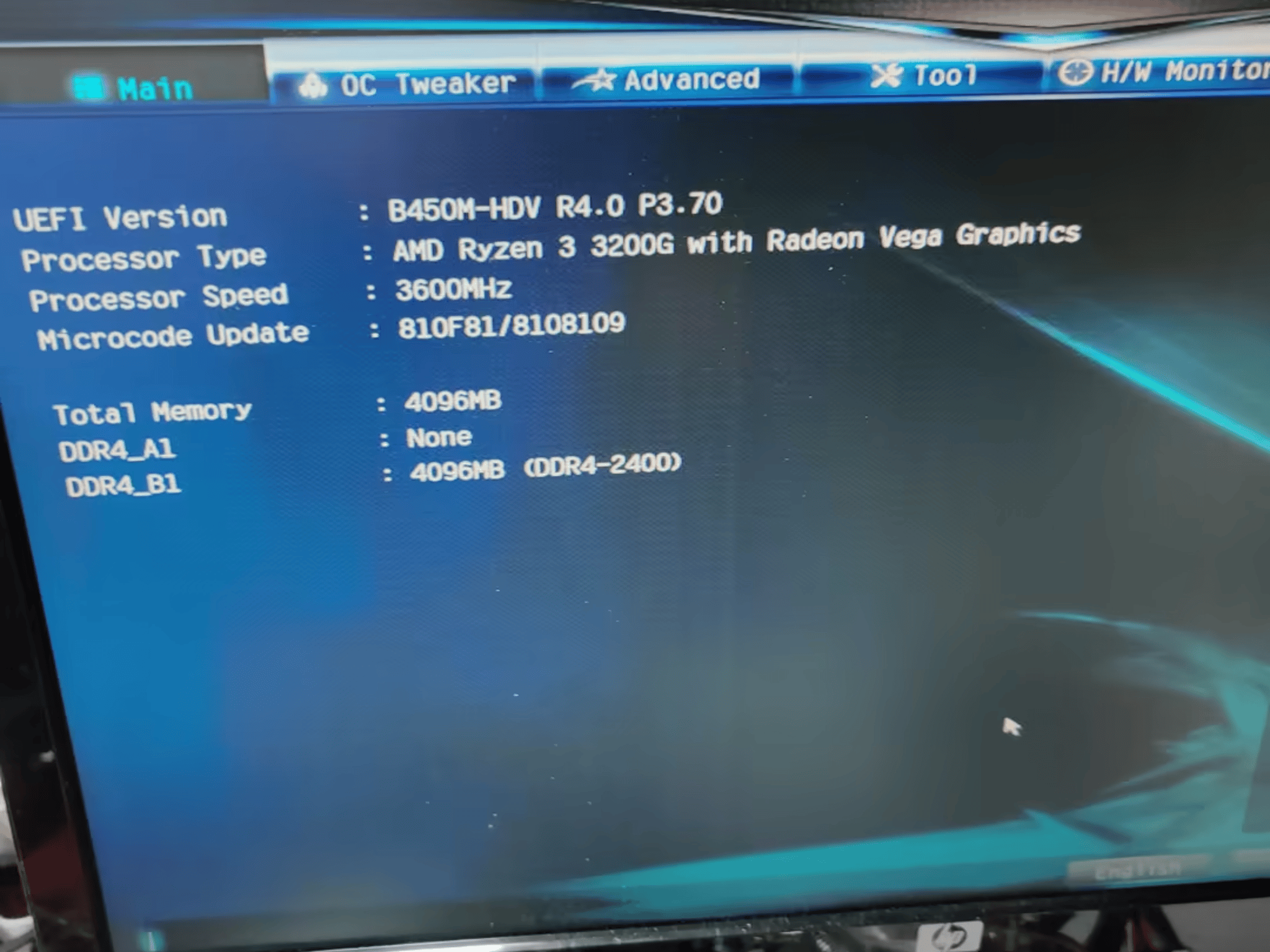 Used ASRock B450M-HDV R4.0 mATX for graybird123