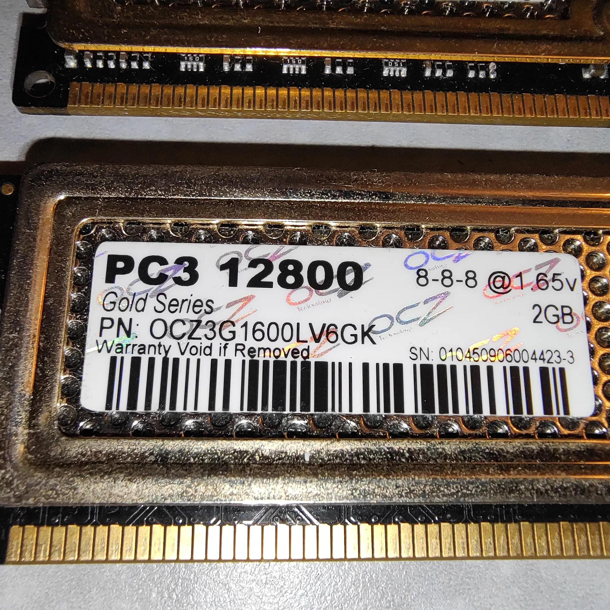 OCZ GOLD 2x2GB DDR3