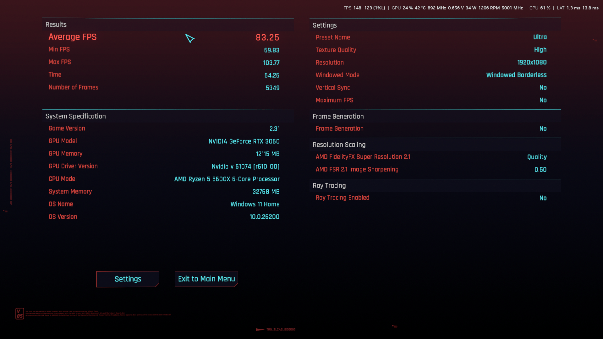 Custom Gaming PC - 3060 12GB, Ryzen 5 5600X, 32GB DDR4 3200MHz RAM