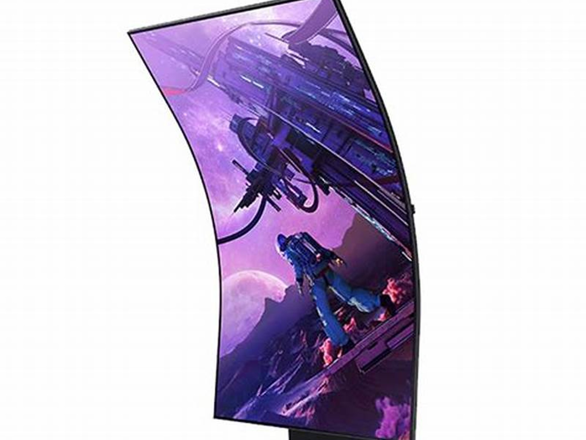 Samsung 55” Odyssey Ark 4K UHD 165Hz 1ms Quantum Mini-LED Curved Gaming Screen