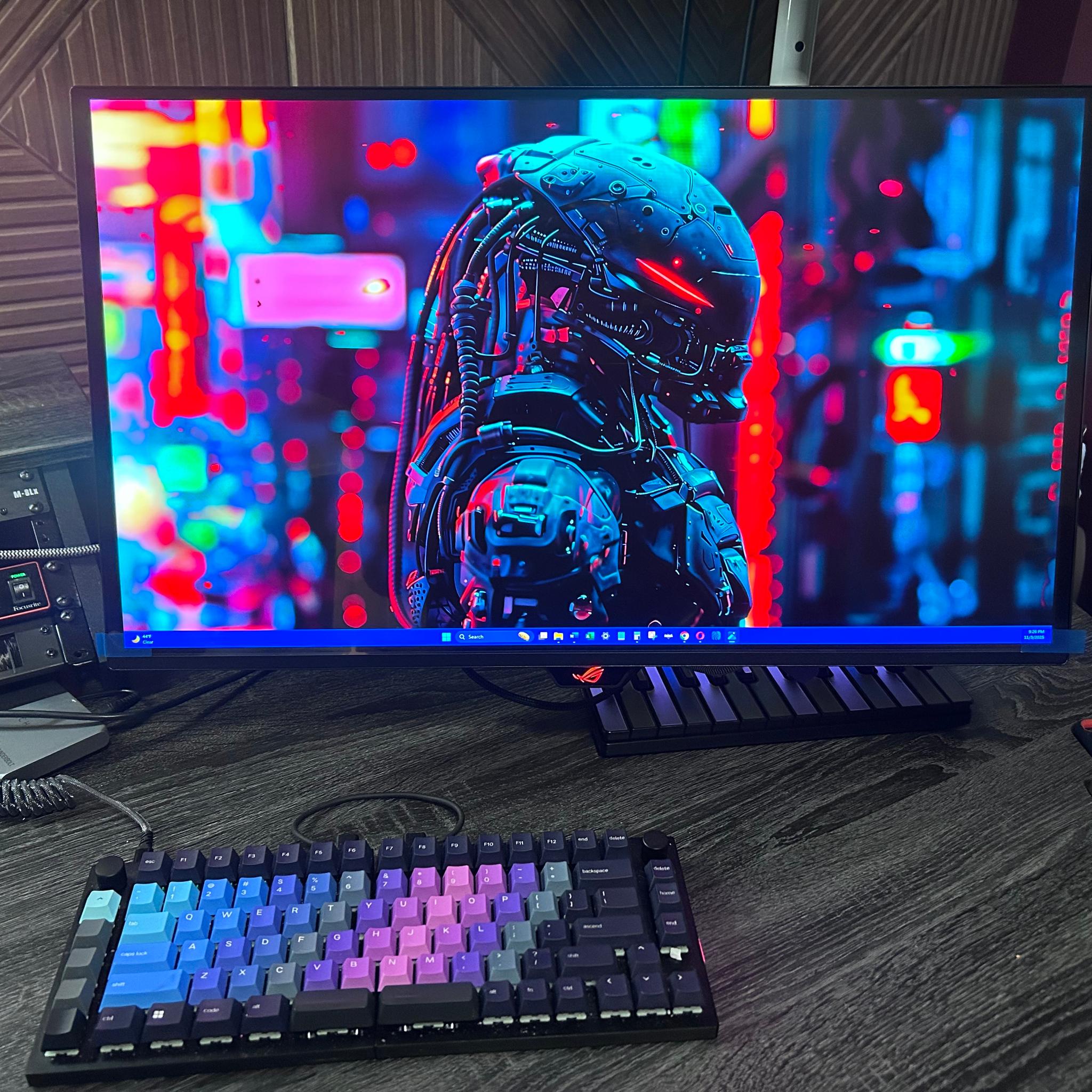 ASUS RoG 27" (360hz) OLED 2K (2560x1440p) Gaming Monitor (Screen Protector Film Still Attached!)