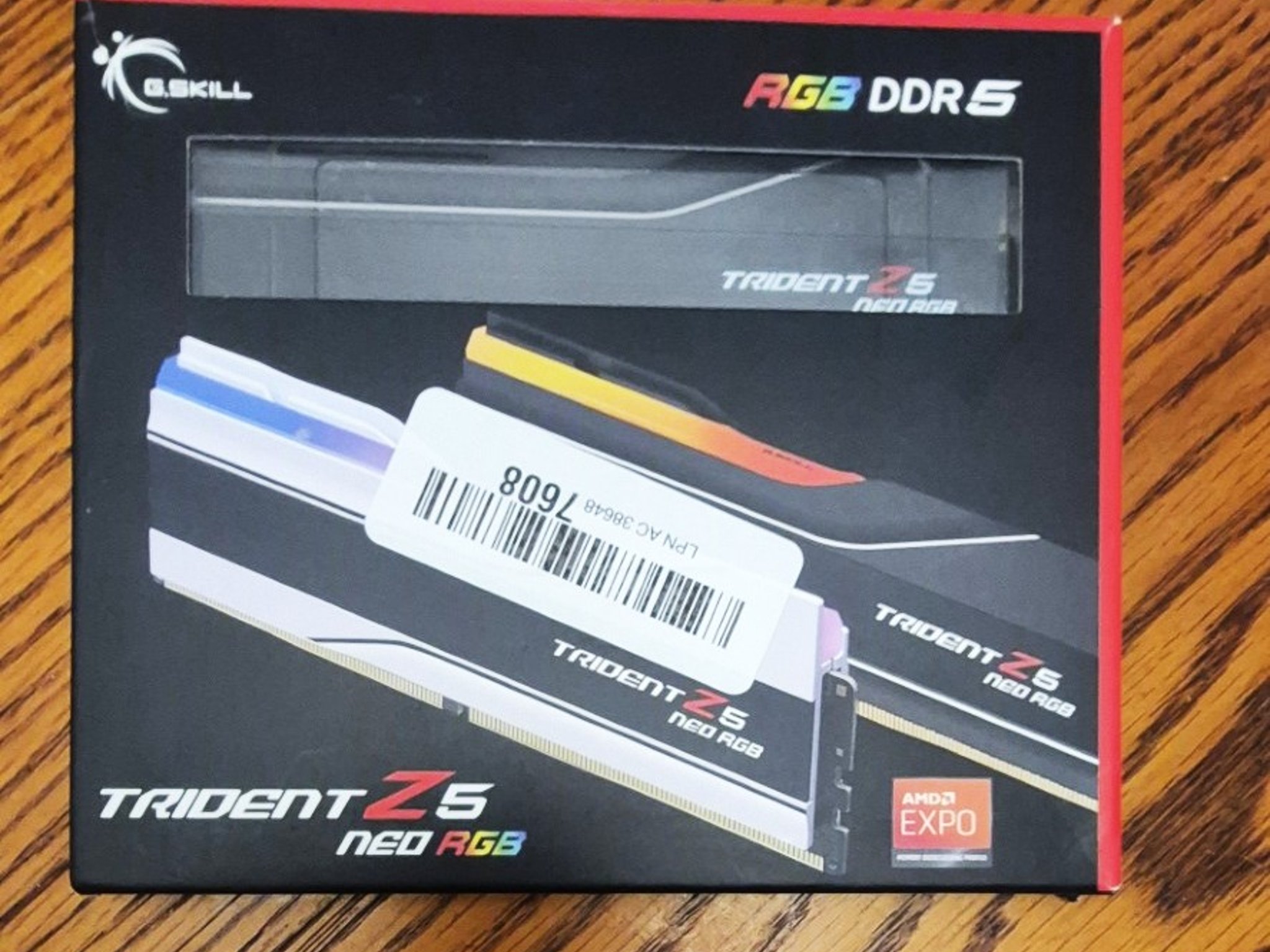 G.Skill Trident Z5 Neo RGB F5-5600J4040D48GX2-TZ5NR memory module 96 GB 2 x 48 G