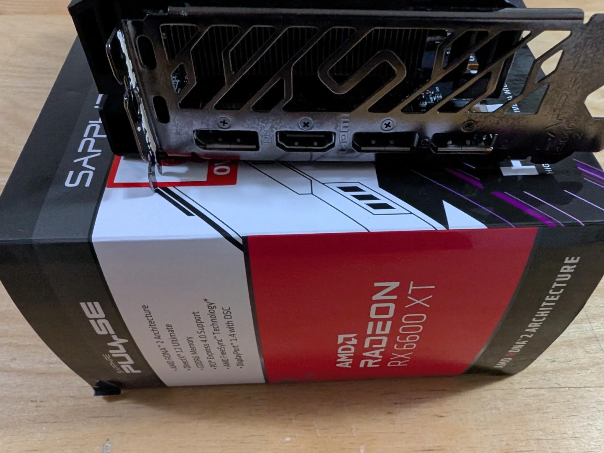 Sapphire Pulse AMD RX 6600 XT 8GB