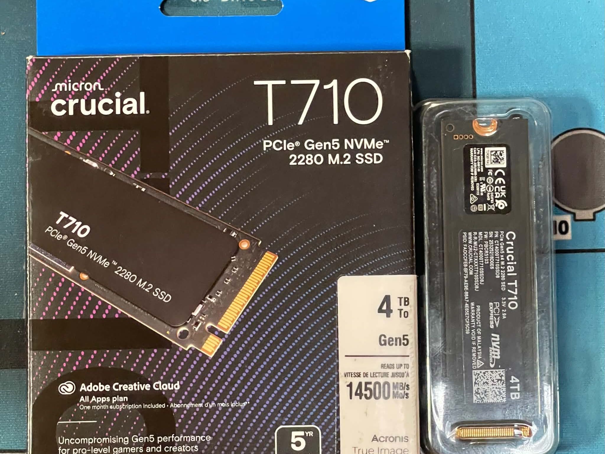 Crucial T710 4tb NVME
