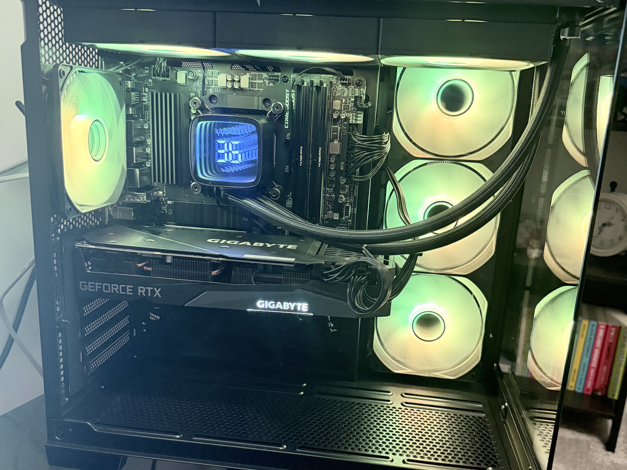 Custom Gaming PC GIGABYTE RTX 3060 Ti Ryzen 5 5500 32GB 1TB NVMe WiFi Win11 Pro