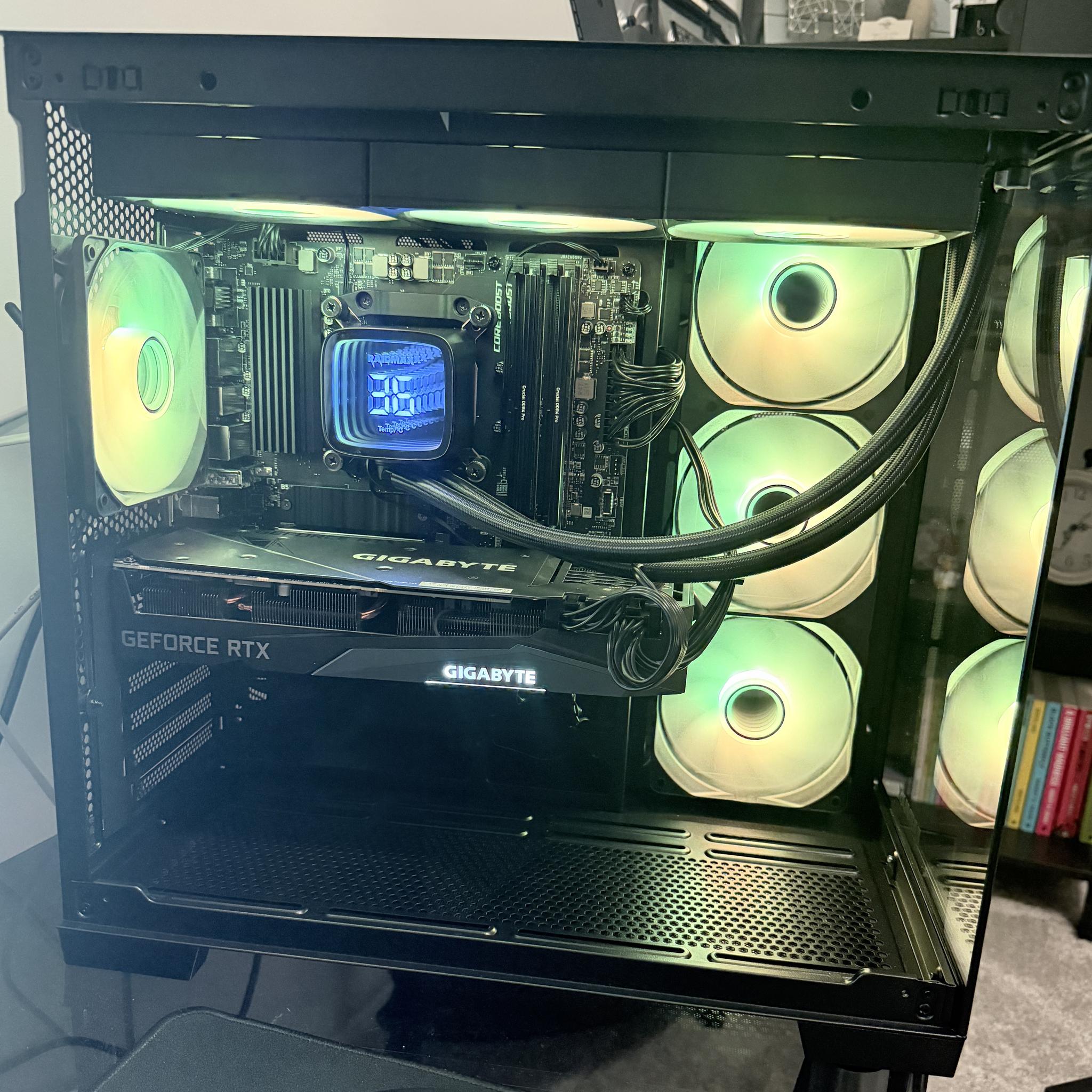 Custom Gaming PC GIGABYTE RTX 3060 Ti Ryzen 5 5500 32GB 1TB NVMe WiFi Win11 Pro