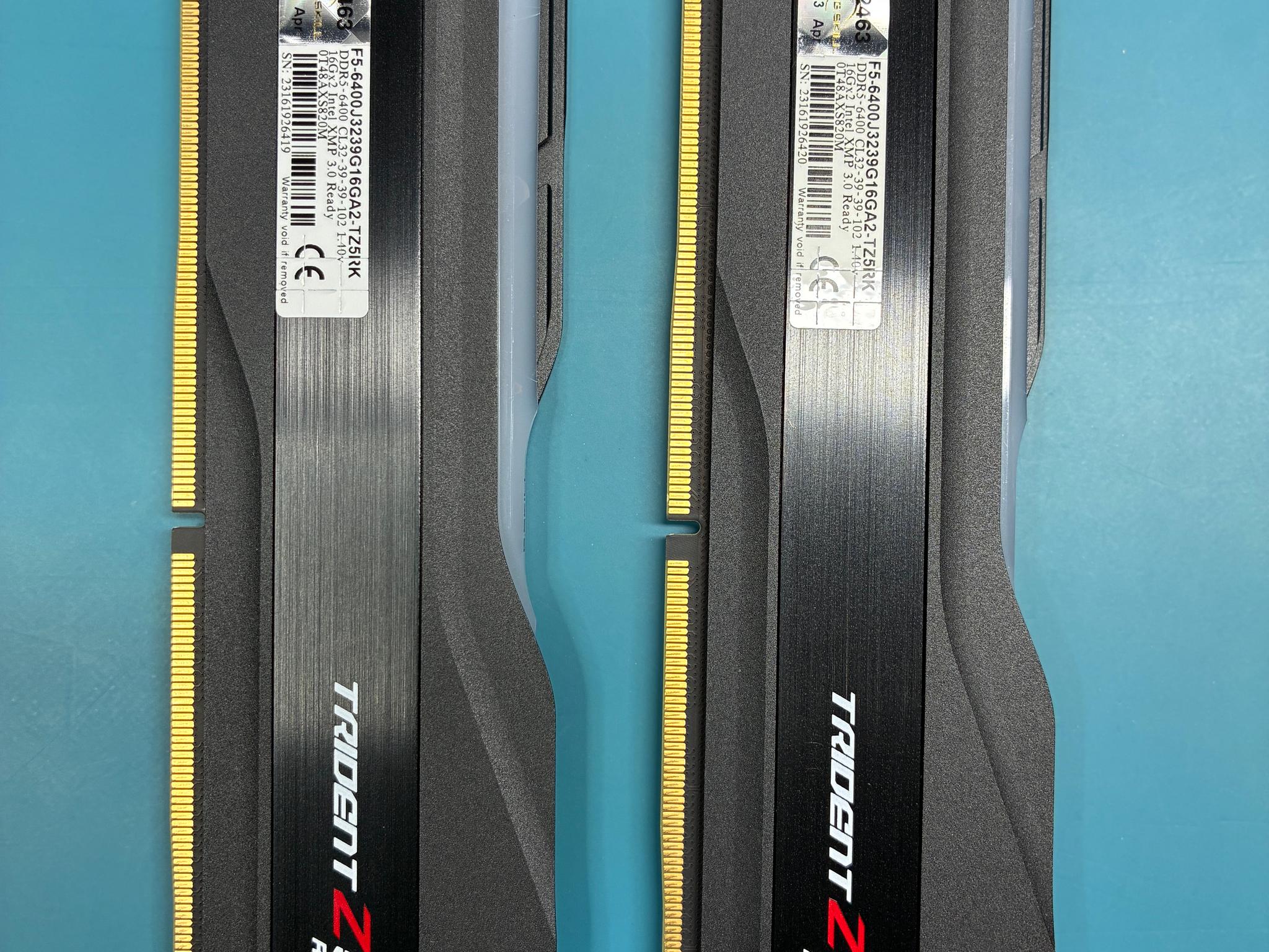 G.SKILL Trident Z5 RGB DDR5 32GB kit (Memory)