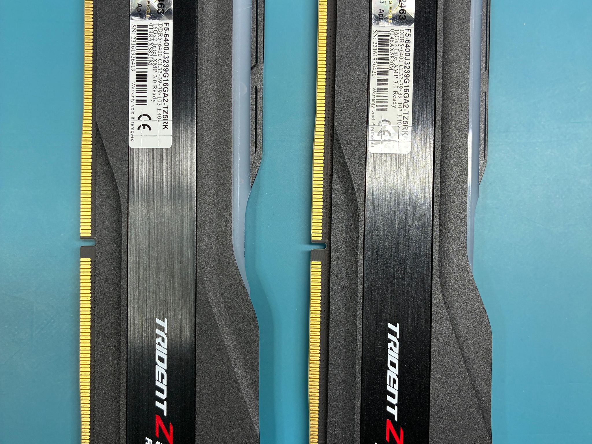 G.SKILL Trident Z5 RGB DDR5 32GB kit (Memory)