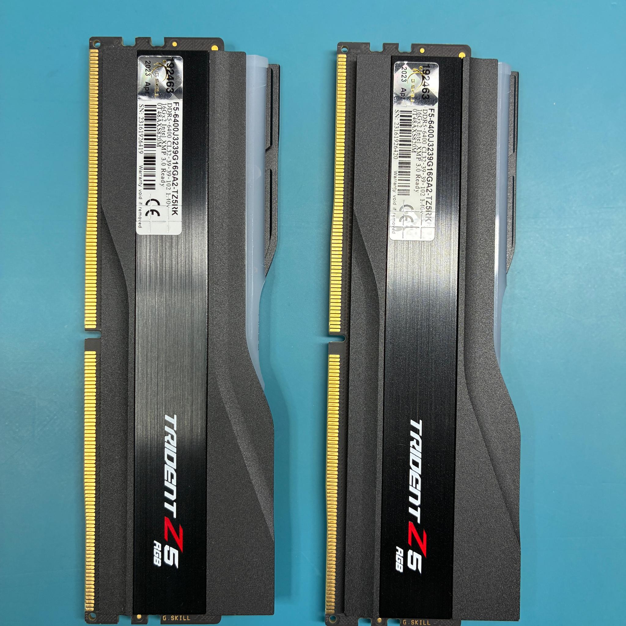 G.SKILL Trident Z5 RGB DDR5 32GB kit (Memory)