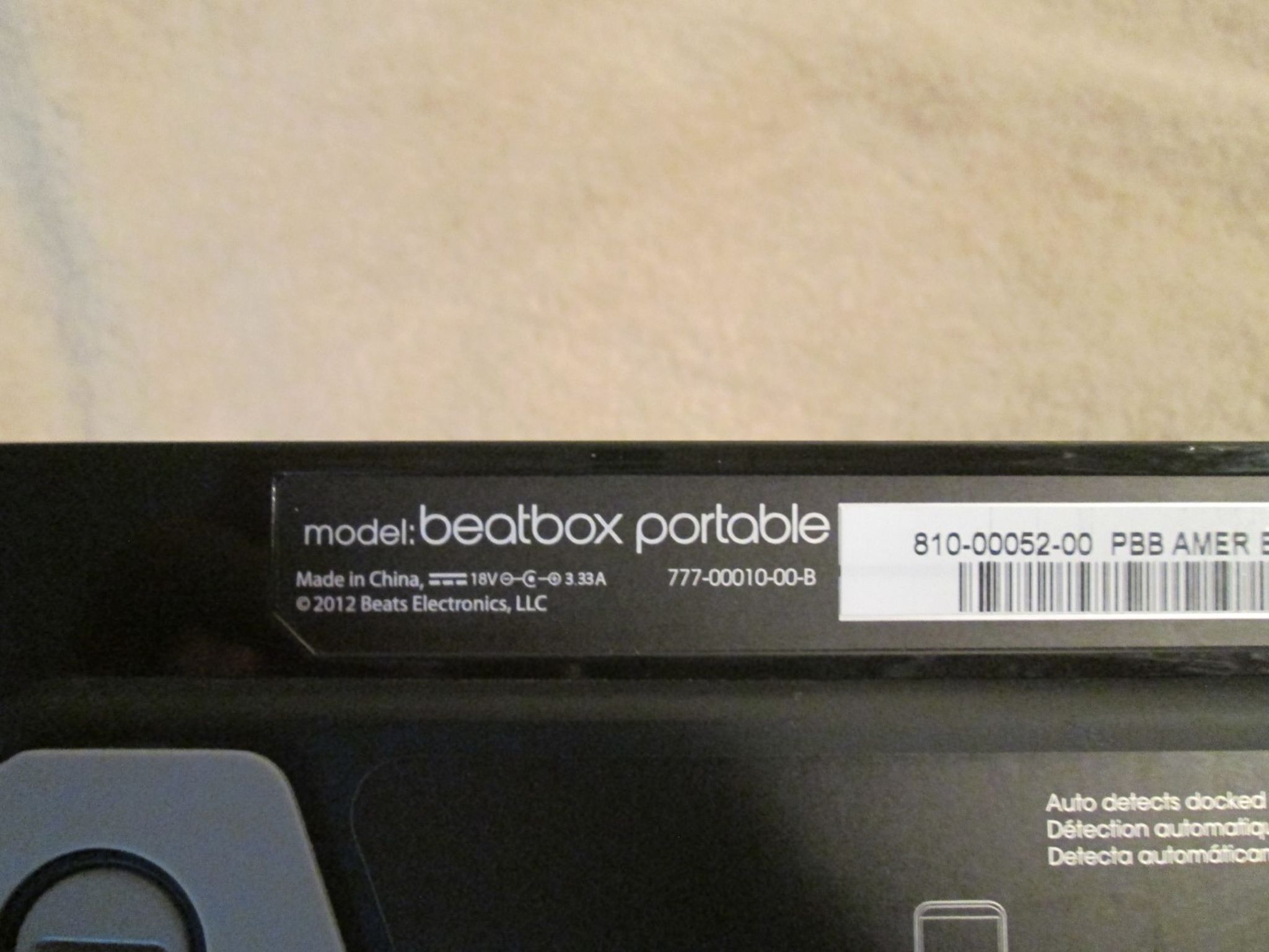 Beats By Dre Beatbox Portable Speaker