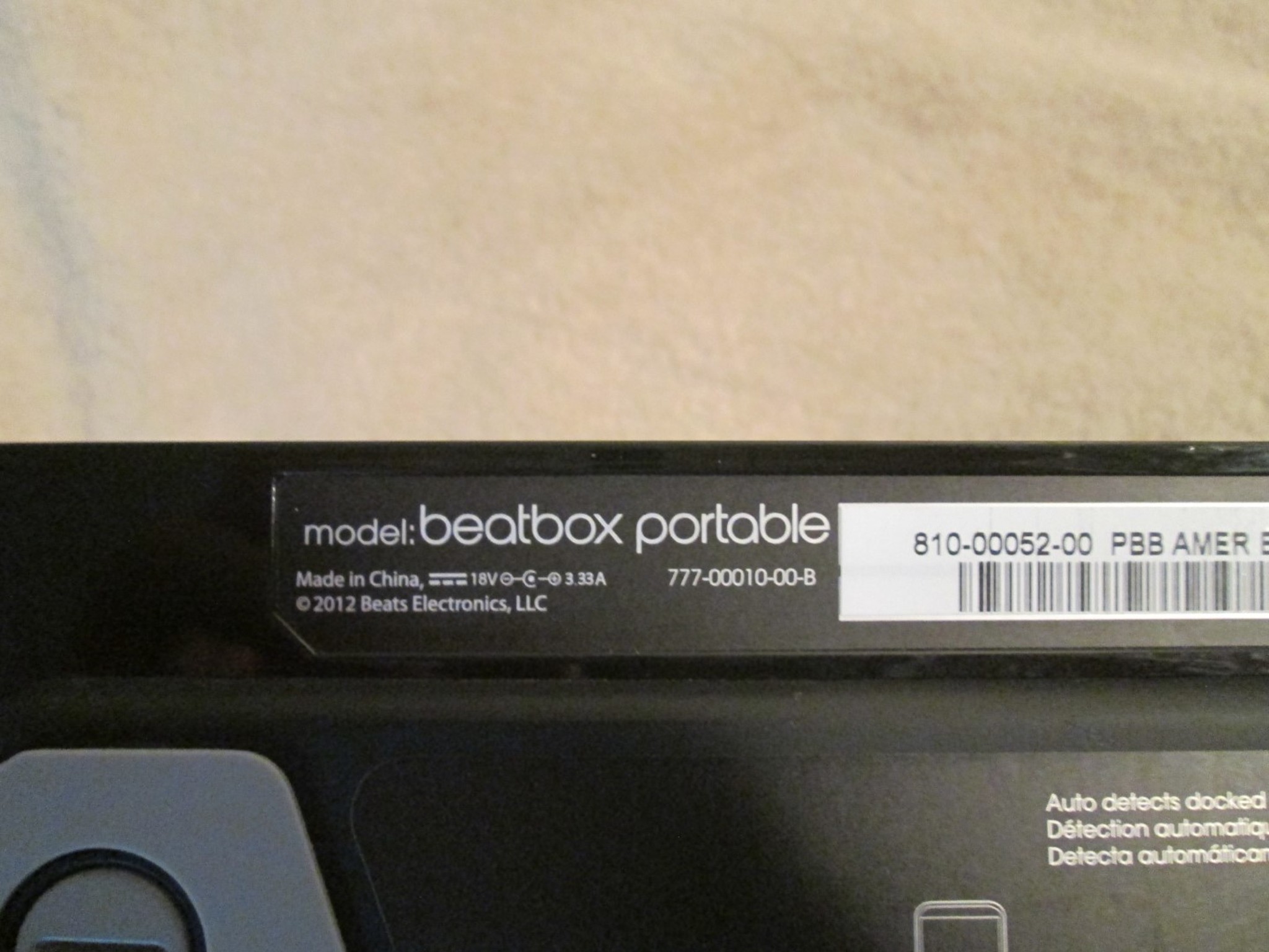 Beats By Dre Beatbox Portable Speaker