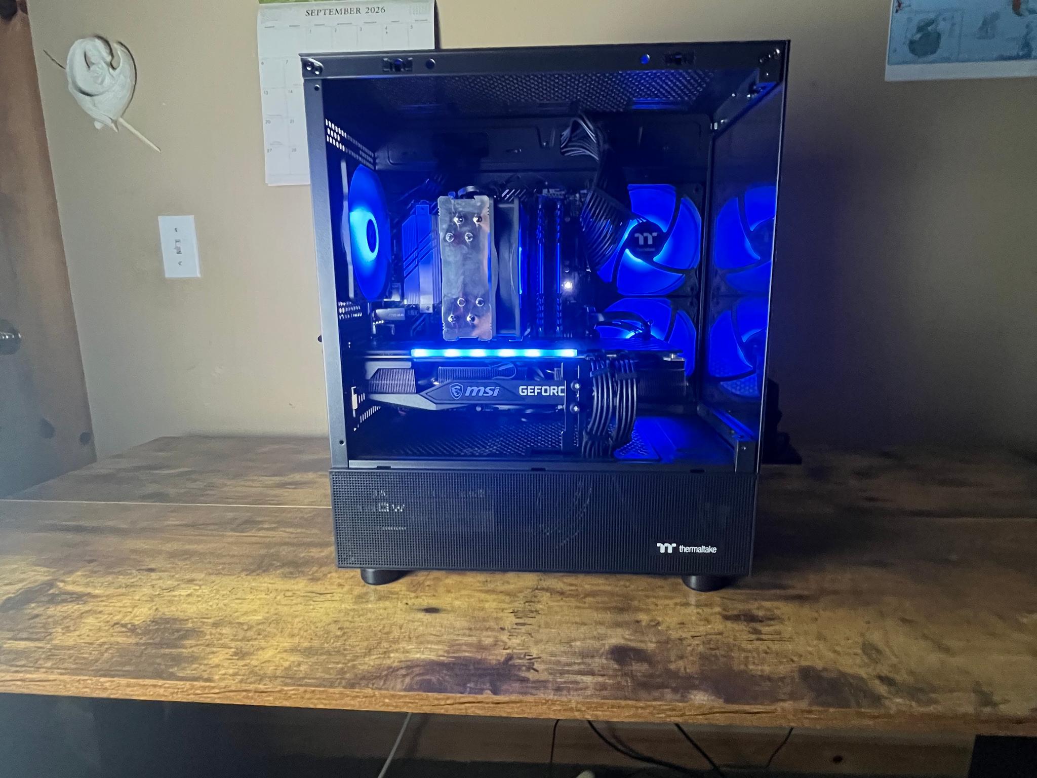 💙🐦‍⬛Blue Raven Gaming PC🐦‍⬛💙RTX 3070💙🐦‍⬛i5-11600KF💙🐦‍⬛16GB DDR4🐦‍⬛💙1TB NVME SSD💙🐦‍⬛