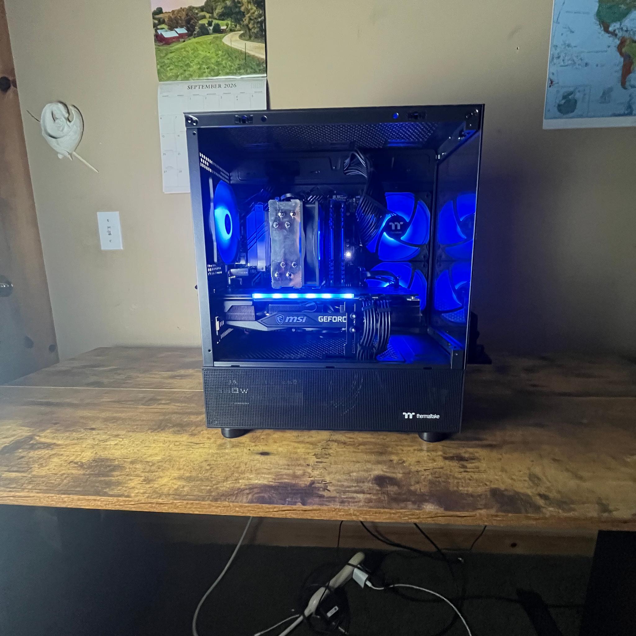 💙🐦‍⬛Blue Raven Gaming PC🐦‍⬛💙RTX 3070💙🐦‍⬛i5-11600KF💙🐦‍⬛16GB DDR4🐦‍⬛💙1TB NVME SSD💙🐦‍⬛
