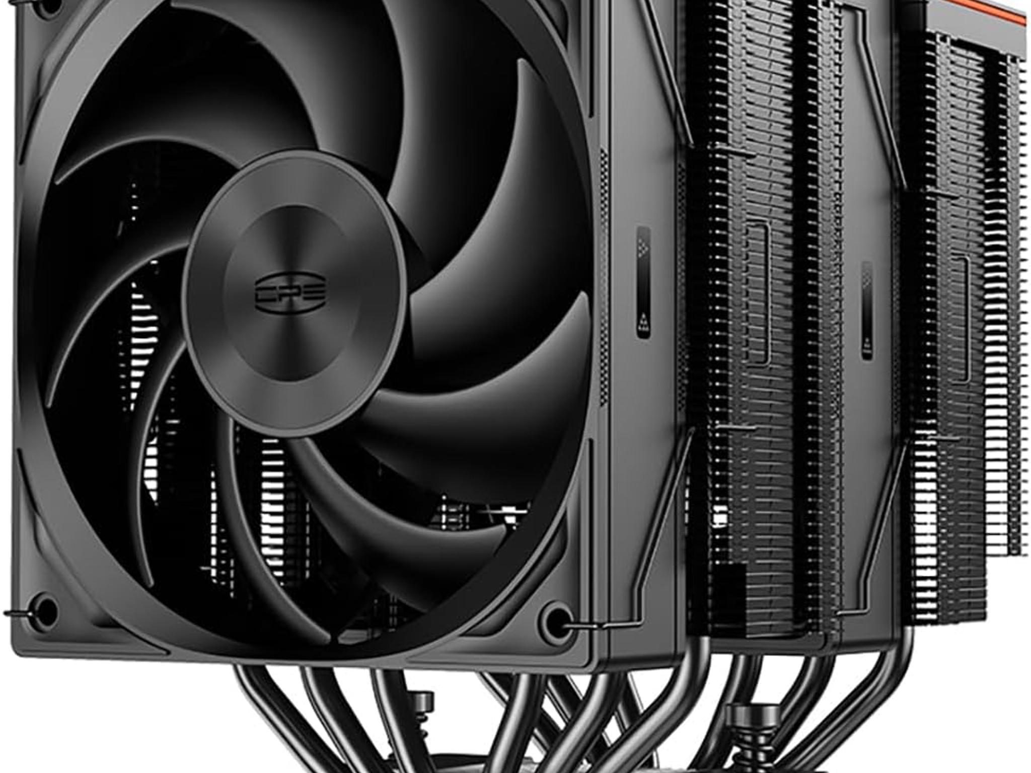 PCCOOLER CPS RZ620 Dual Tower CPU Air Cooler, 6 Heat Pipes, 275W TDP, LGA 1851/1700 & AMD AM5/AM4!