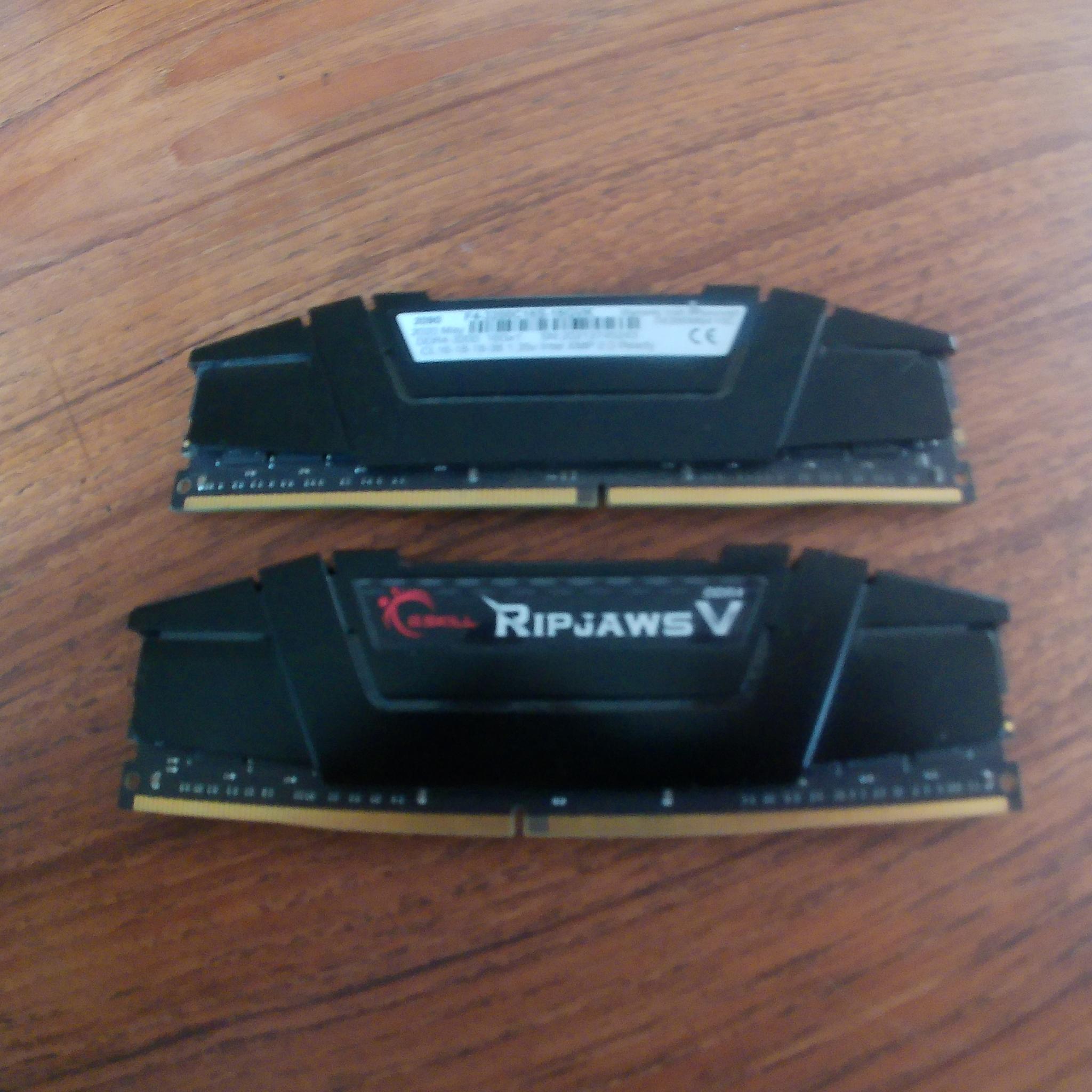 G skill Ripjaws DDR4 32GB Ram kit  (16GB X 2)