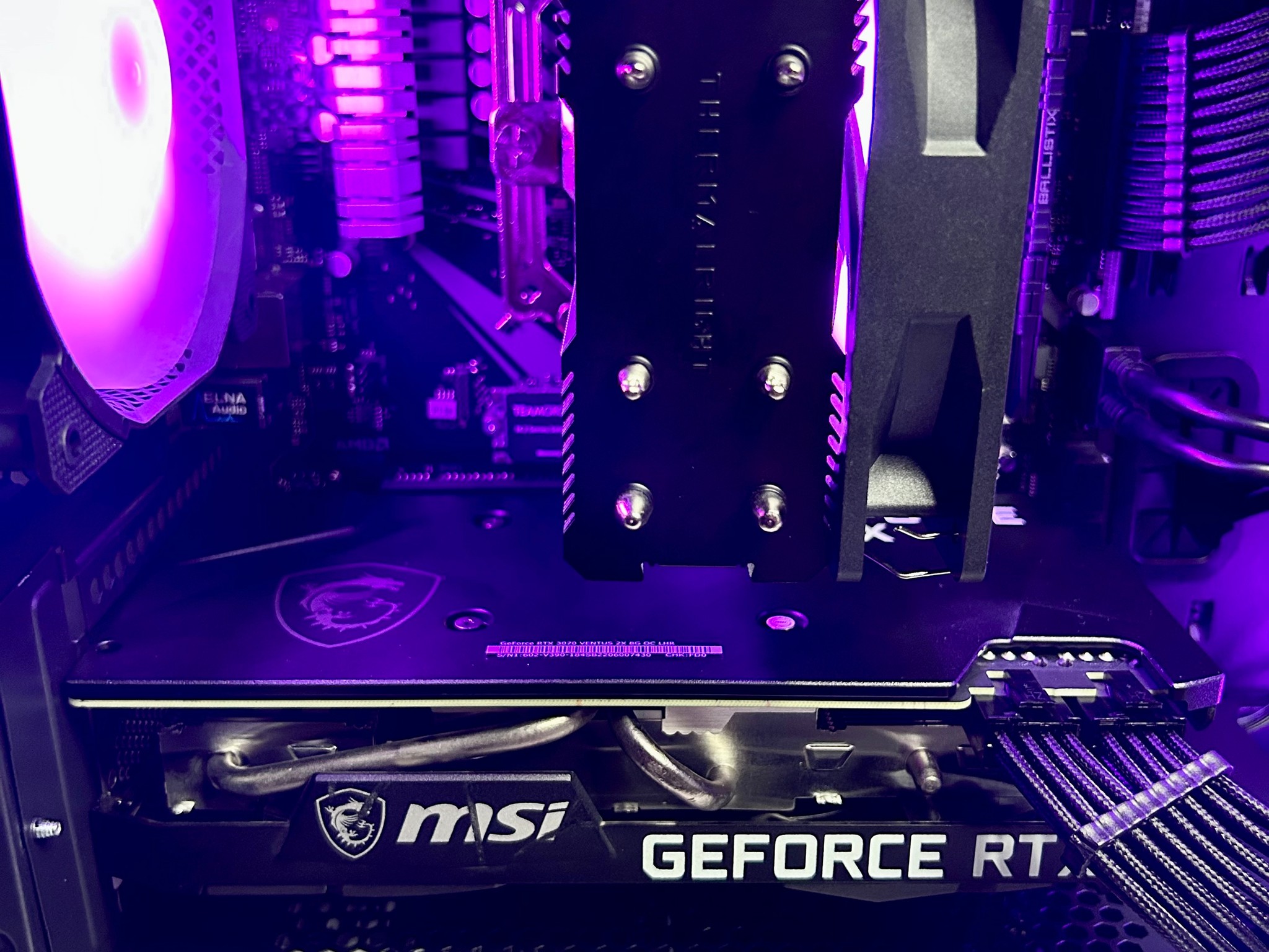 ⚫️🟣⚫️| MSI RTX 3070 | Ryzen 5 5600X | 1TB NVME | 16GB Crucial Ballistix 3200Mhz