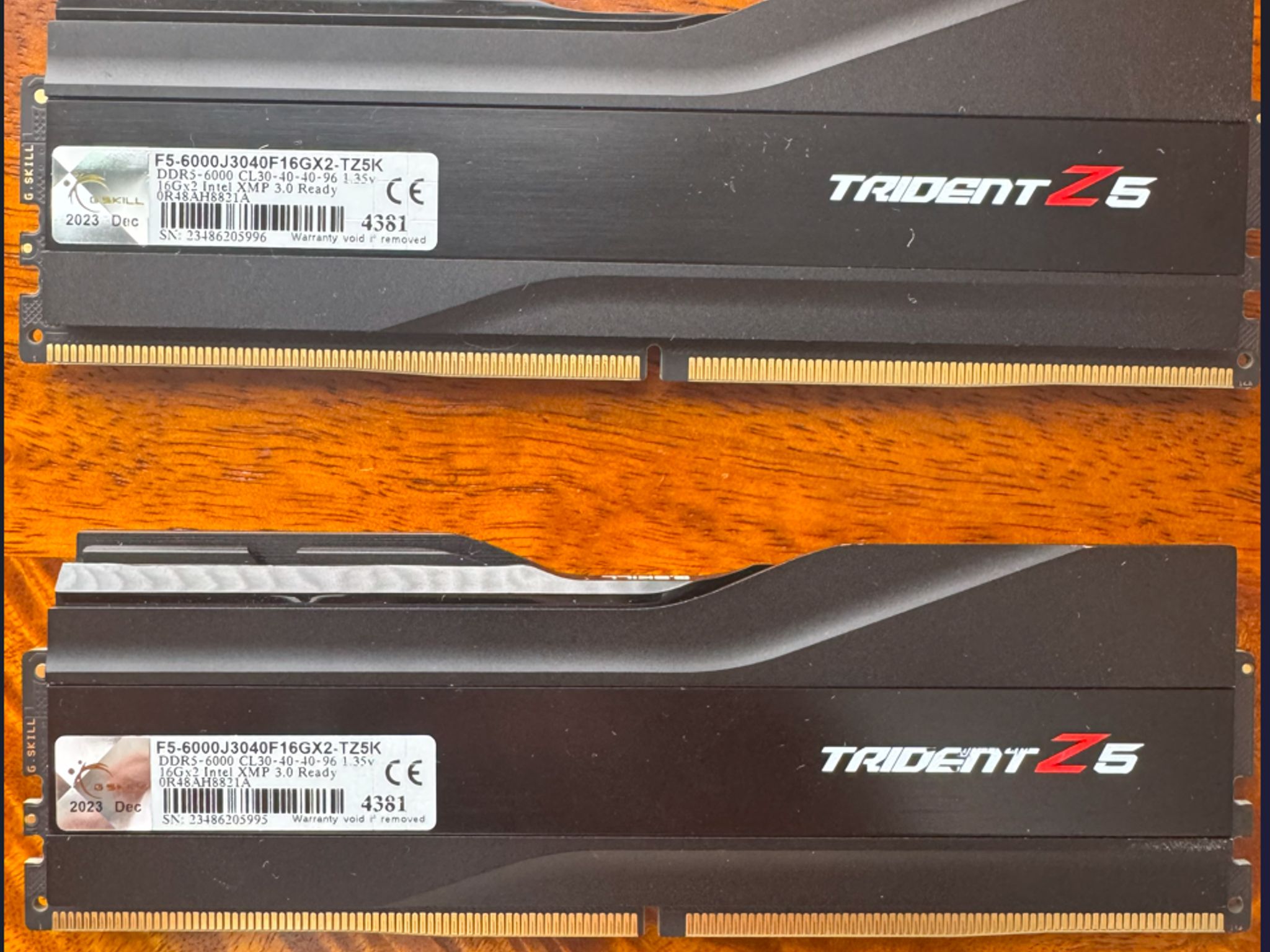G.Skill Trident Z5 DDR5 2x16GB 6000MHz Black