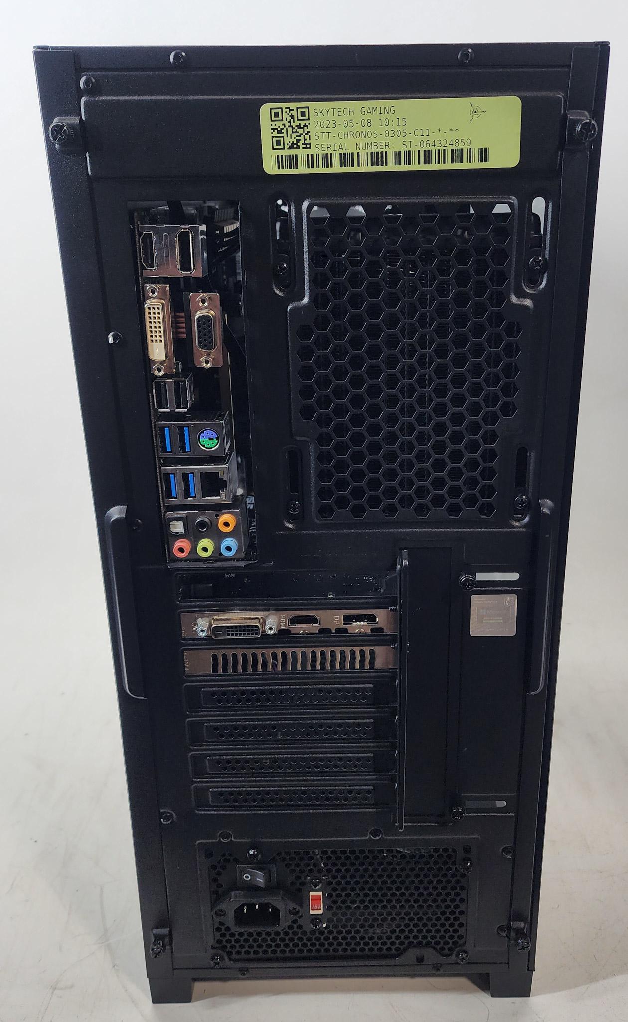 Gaming PC i7-4770K 16GB RAM 512GB SSD GTX 1650 4GB Windows 11 Computer
