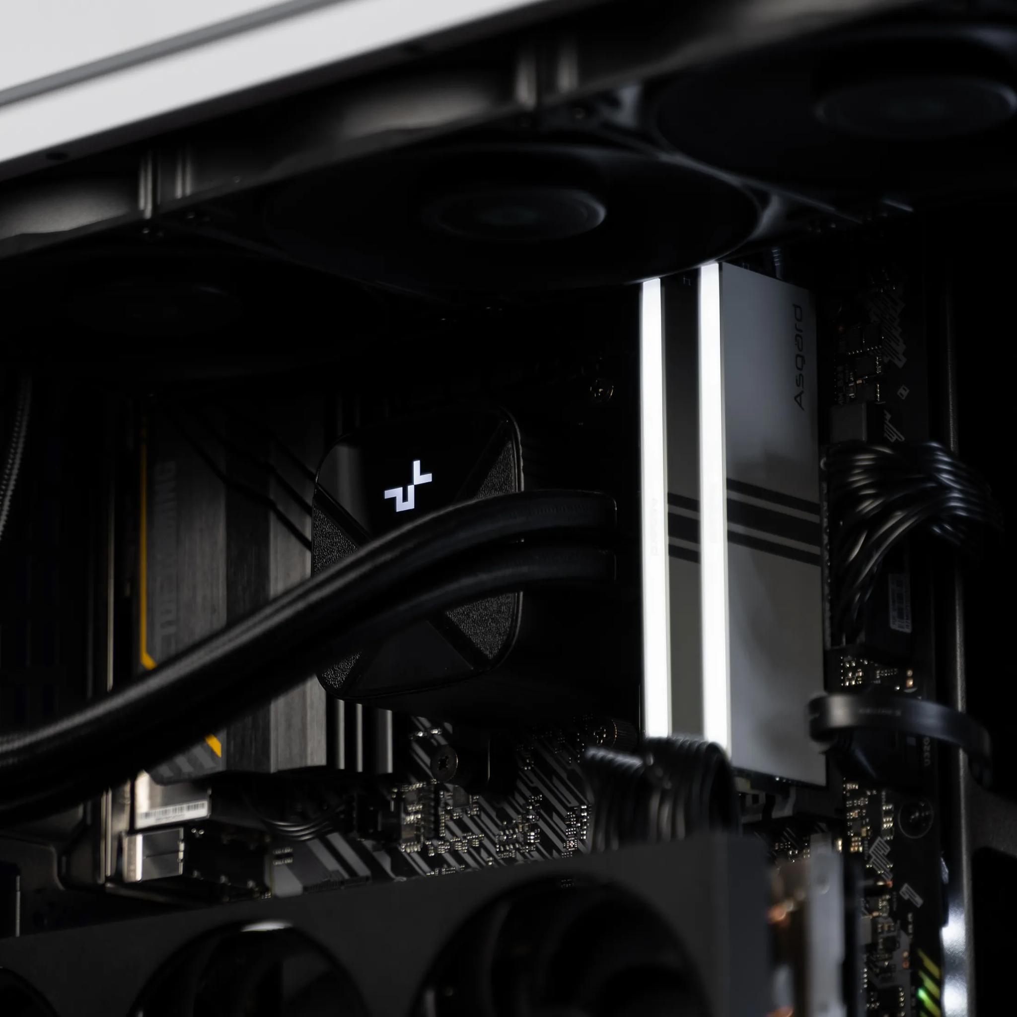 “Prebryte” RX 7700 XT Ryzen 7 32GB Windows 11 Pro 2TB Gaming PC Powerhouse