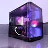 🟣"Violet Phantom"⚫️ | 1080p Gaming | RTX 4060 | i5 10400F | 16GB Ram | 500GB SSD | Free Shipping