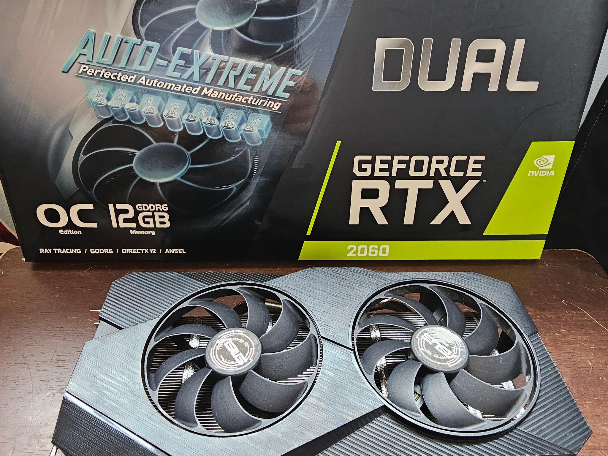 ASUS Dual GeForce RTX 2060 OC 12GB