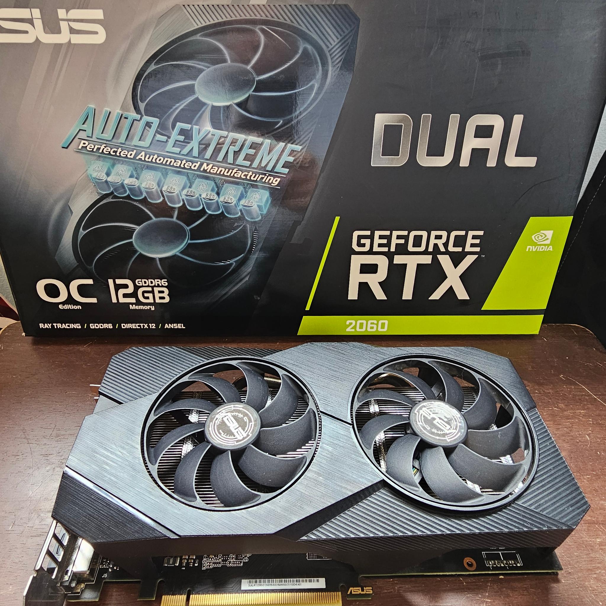 ASUS Dual GeForce RTX 2060 OC 12GB