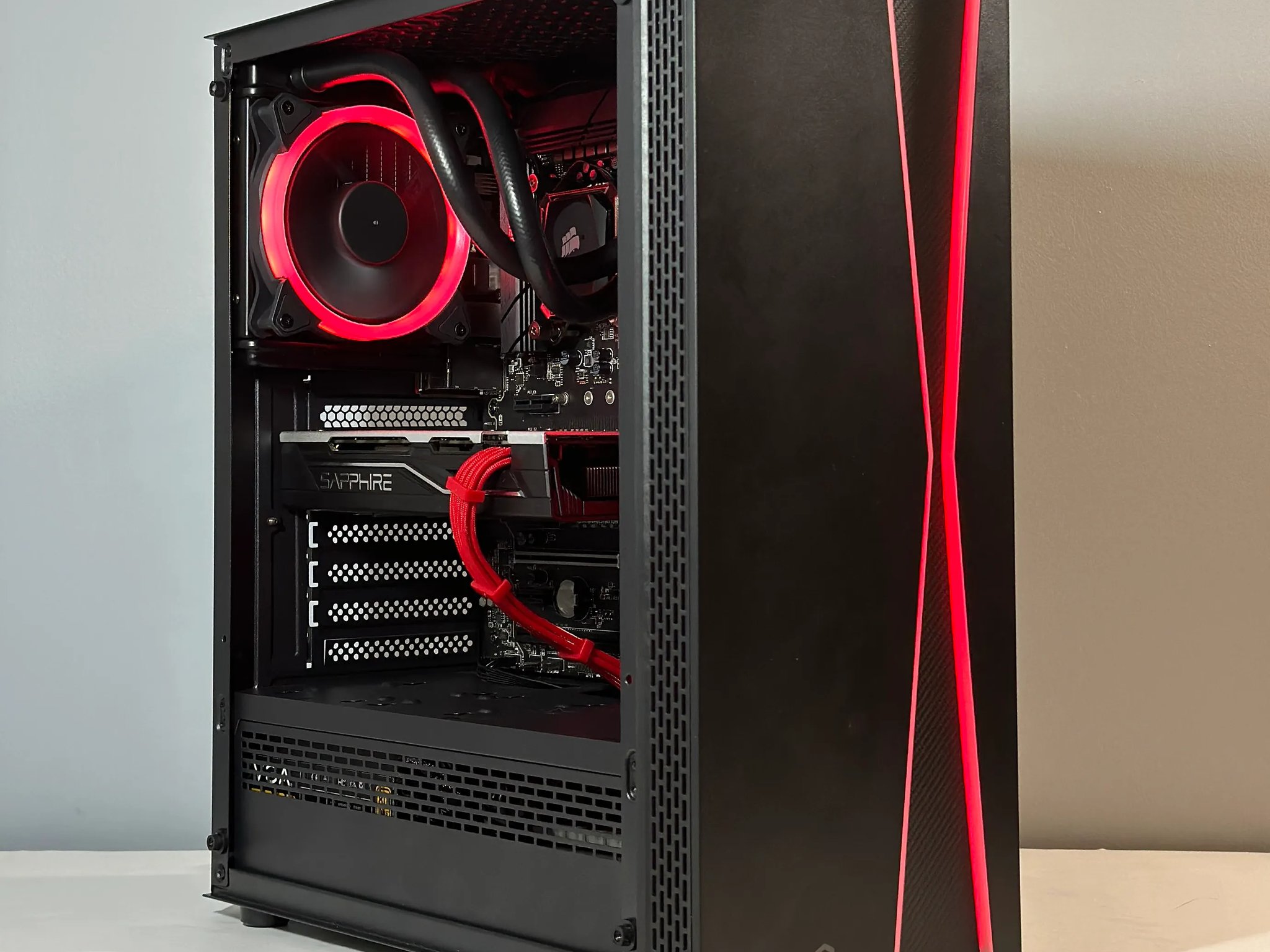 RX 590 8GB | Intel Xeon E3-1270 V6 | 32GB RAM | 500GB SSD | Custom Gaming PC WIFI WIN10