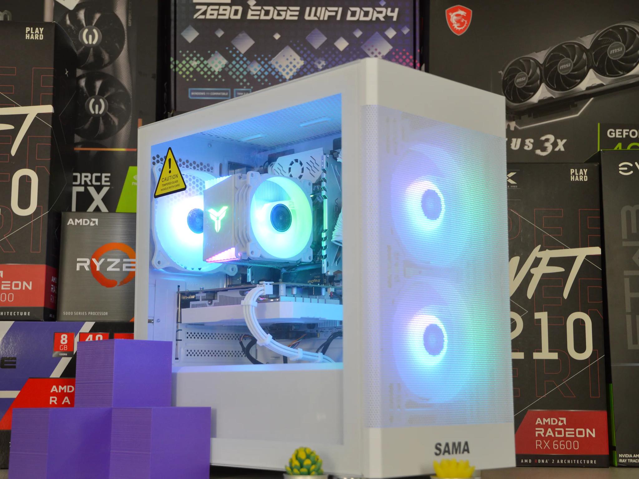 ⚪⚪| RX 580 8GB | INTEL XEON E5 2670 V3 | 16GB RAM | 1TB SSD | White-Out 3.0 |